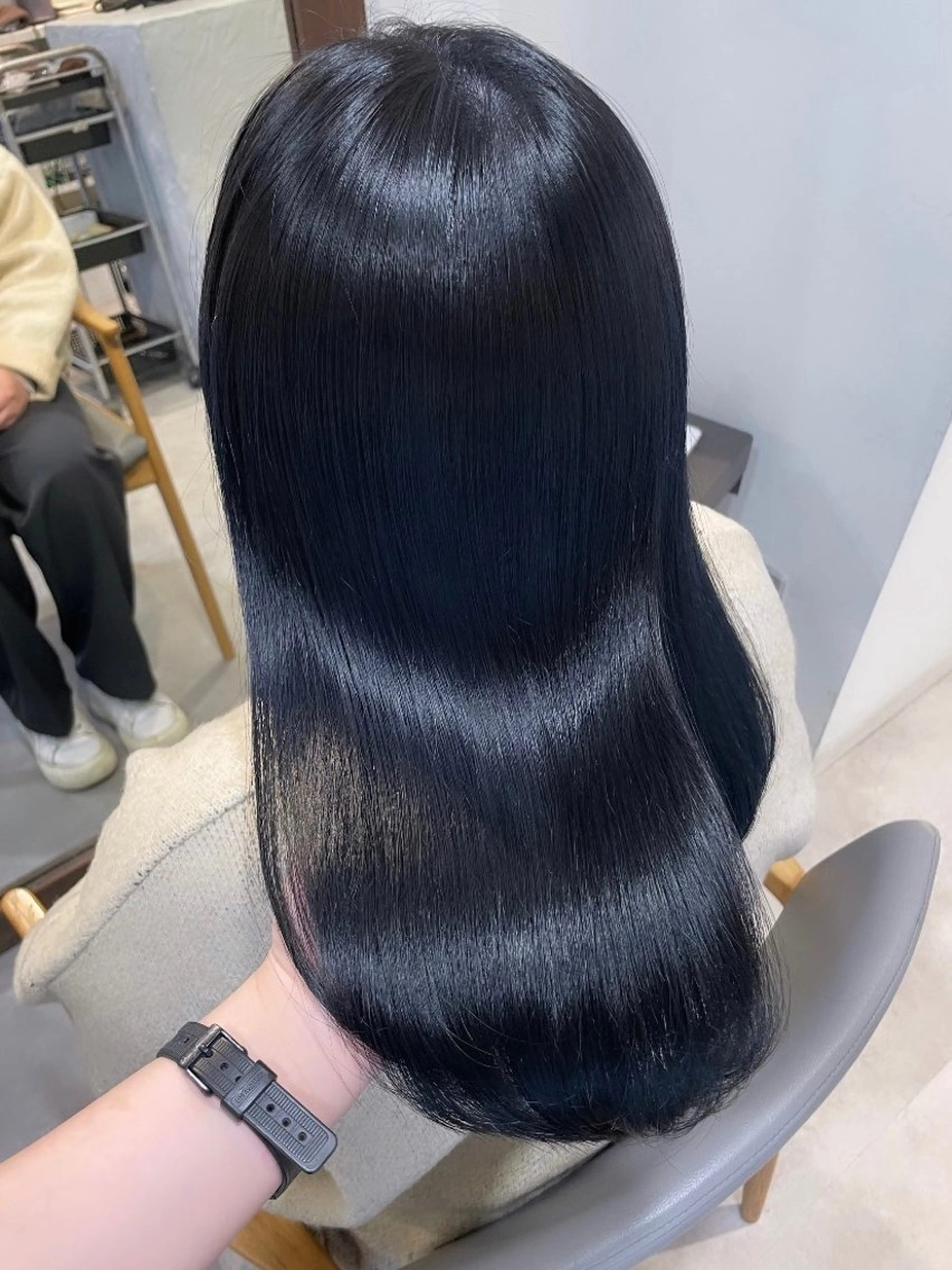 ロング カラー ヘアカラー 若月 あやかのヘアスタイル