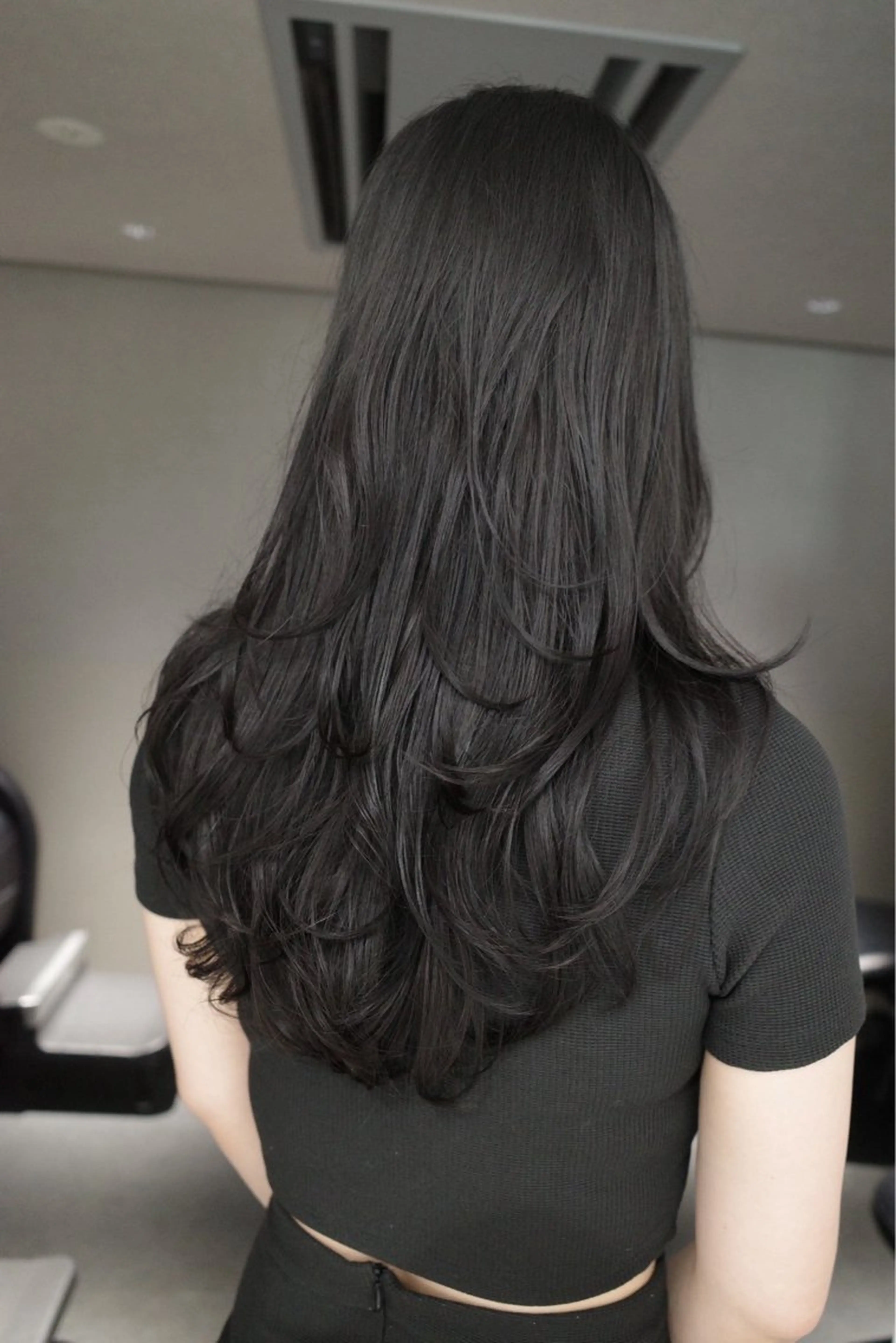 ロング カラー ヘアカラー トリートメント ヘッドスパ ヘアセット 🖤:髪質改善/ 透明感カラー/Aoiのヘアスタイル
