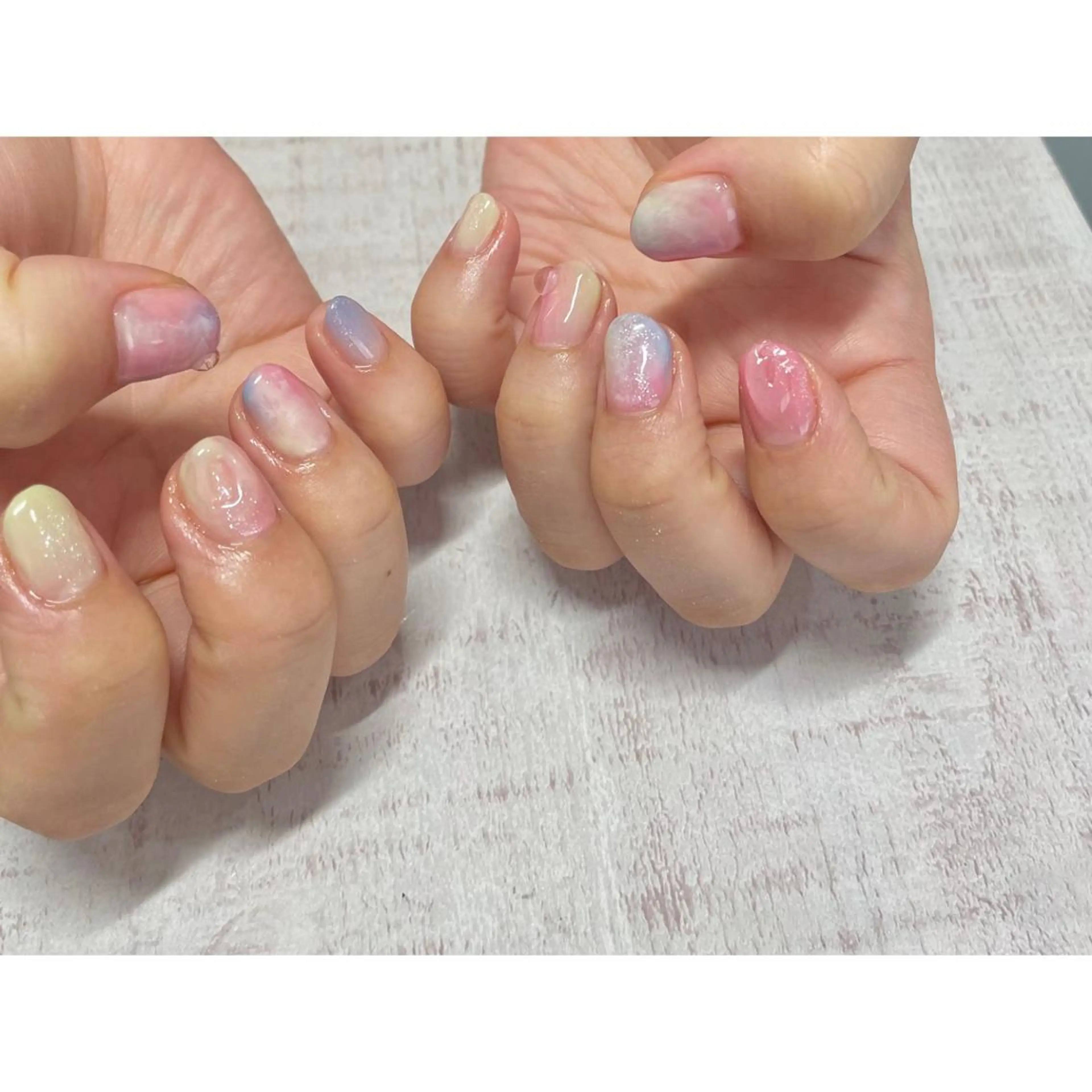 ネイル 𖡼 yumenoのネイルデザイン