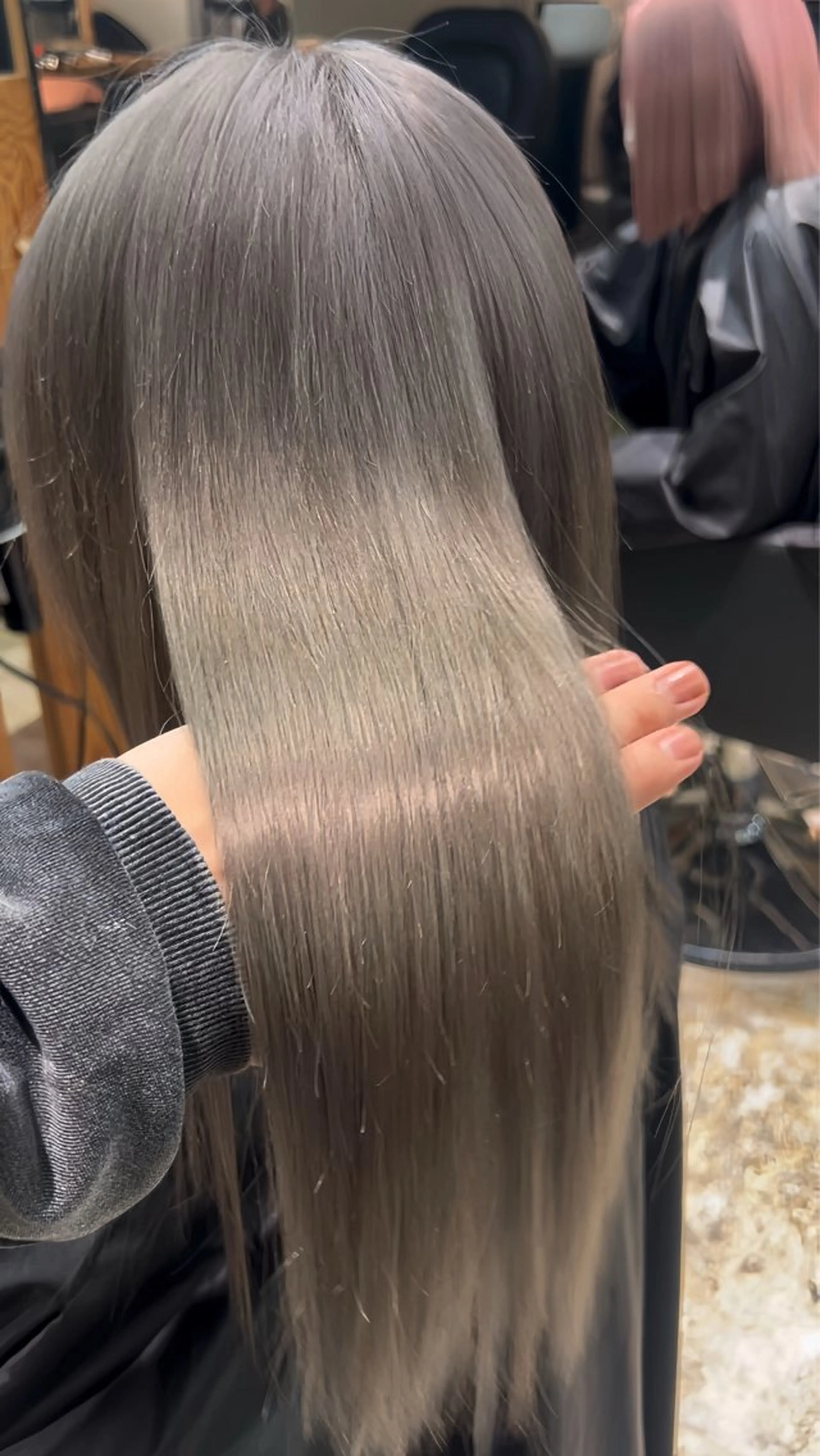 ロング カラー トリートメント 💖難波レイヤー カット💖ツバサのヘアスタイル