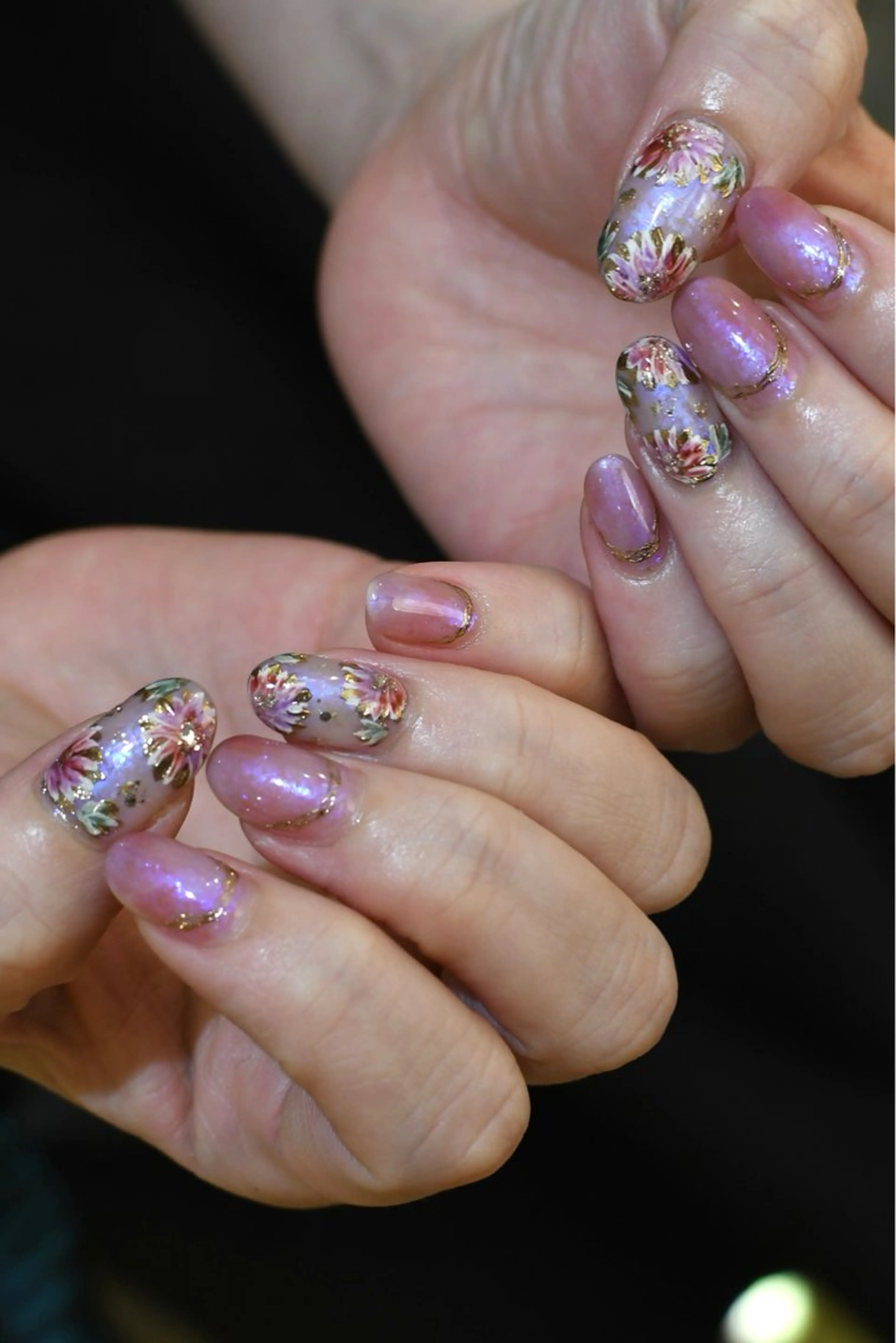 ネイル ニュアンスネイル ハンドネイル nuu 栄  /  シェアサロン所属・nuu栄 ユキ / 大人ニュアンスのネイルデザイン