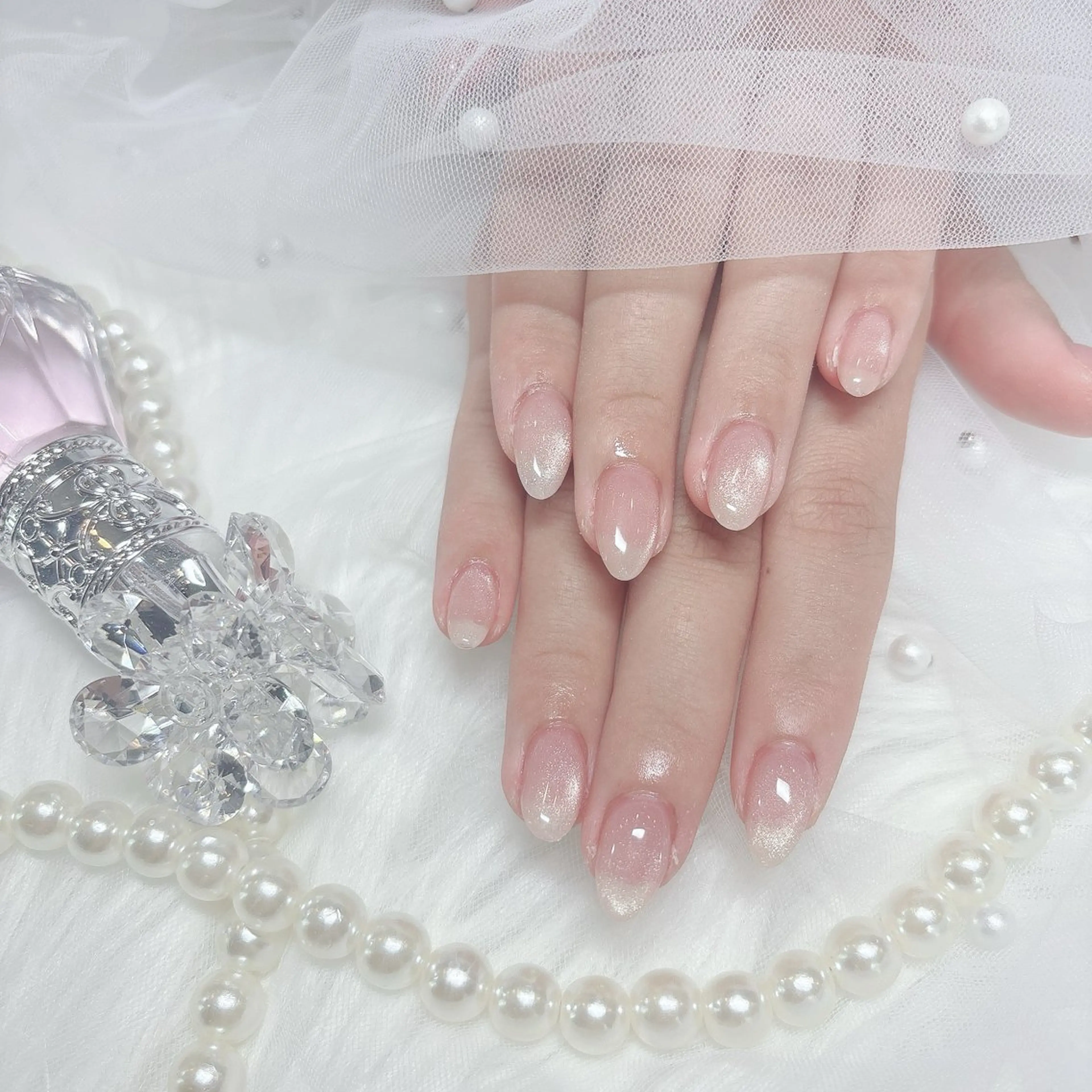 ネイル マグネットネイル ハンドネイル aba nail ♡ akuaのネイルデザイン
