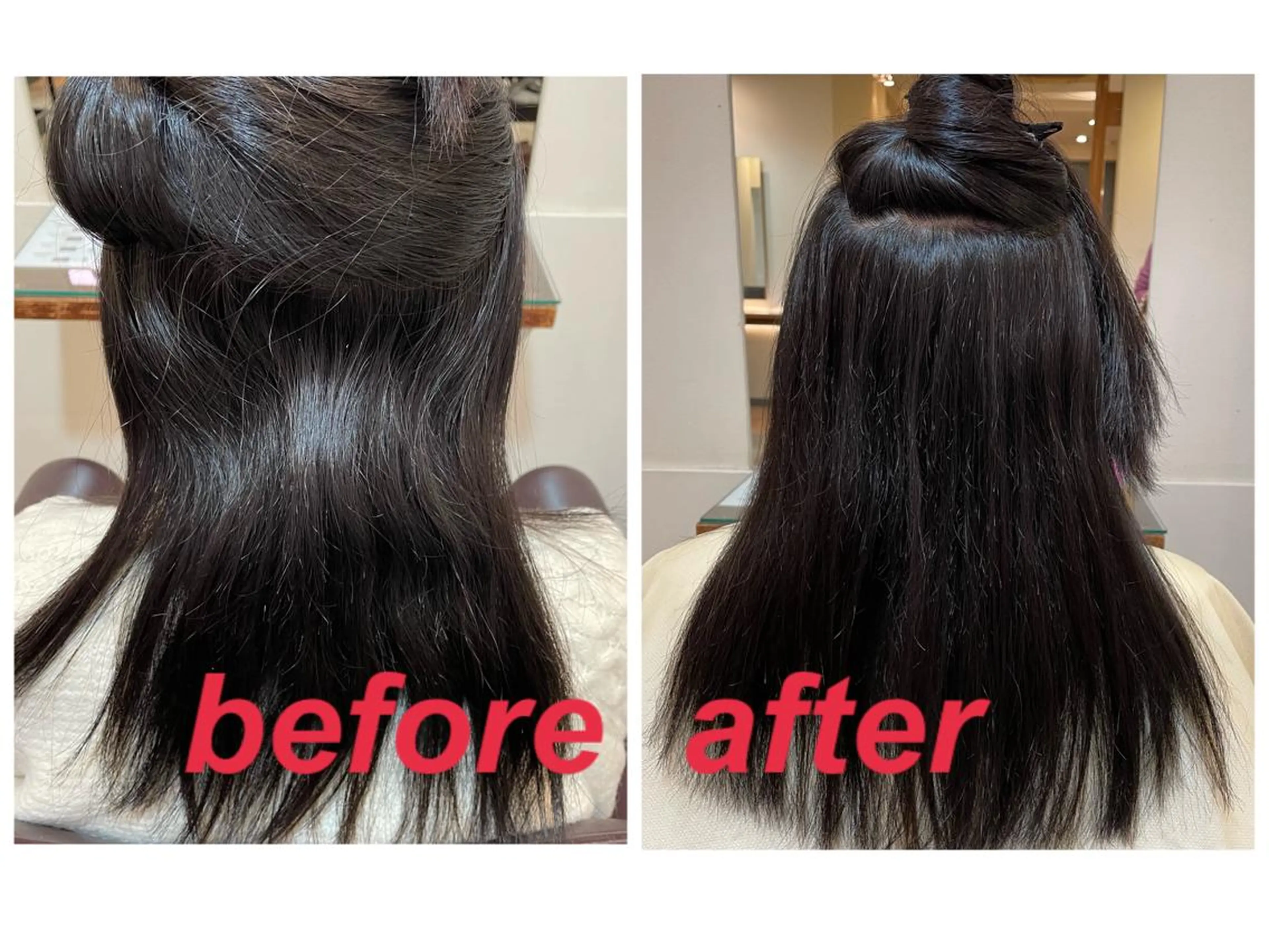 ロング 平 真亜里のヘアスタイル