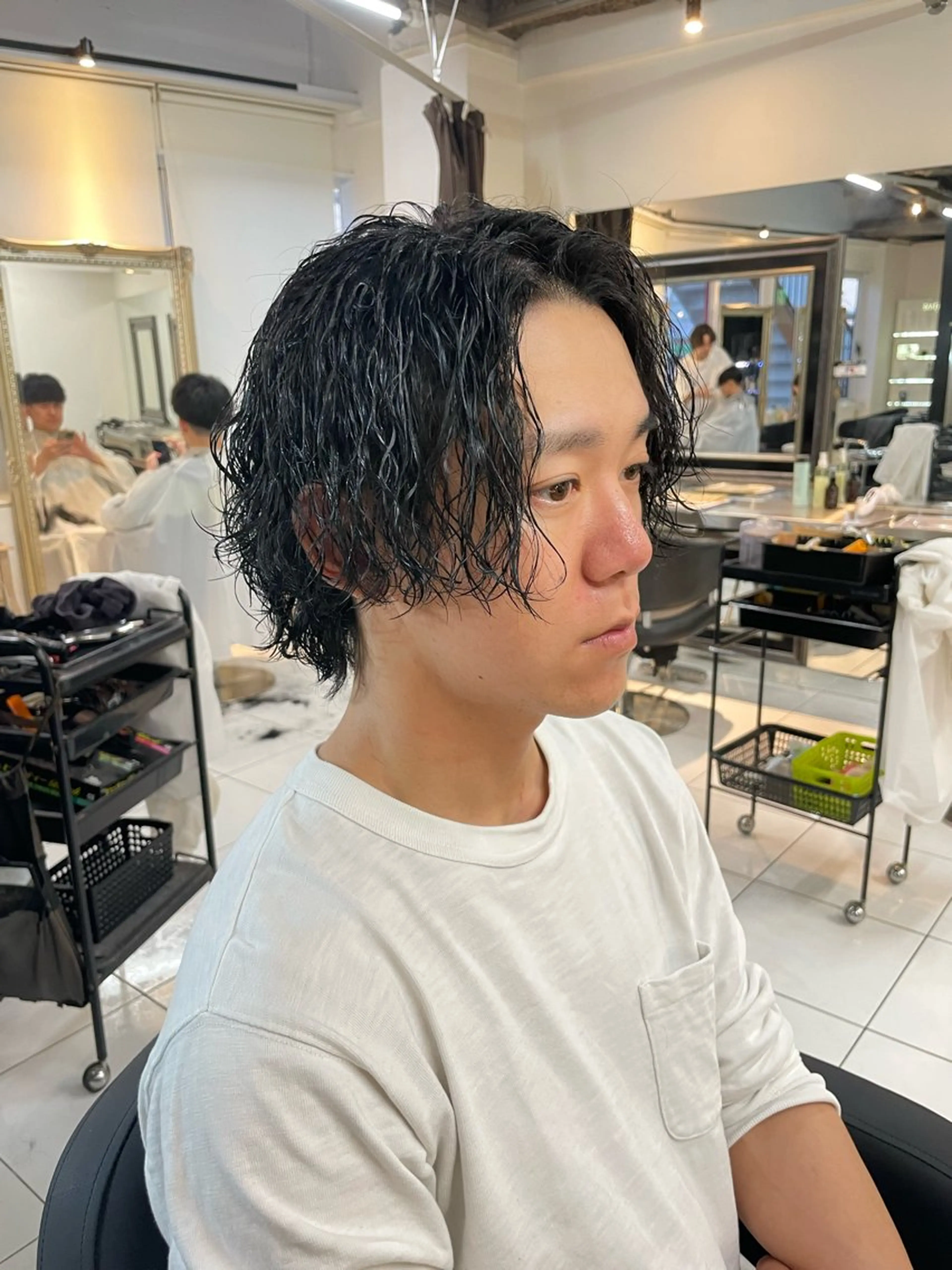ショート カラー パーマ メンズ フェザーパーマ メンズパーマ スパイキーショート メンズツイストパーマ ツイストスパイラルパーマ カット パーマ 🔥お値段以上🔥 メンズ特化たかひろのヘアスタイル