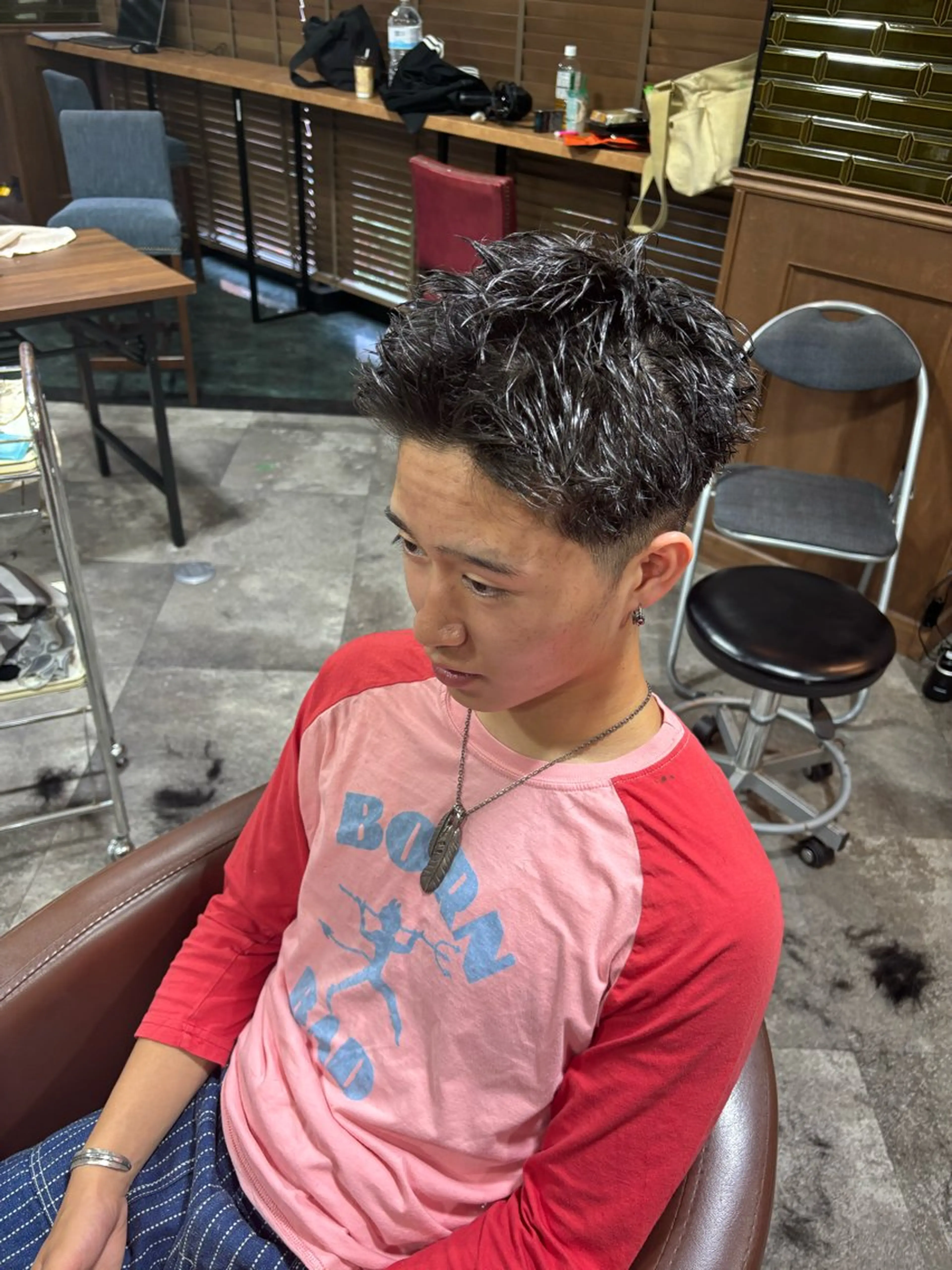 ショート ショートヘア growth天神所属・彌永 燈亜のヘアスタイル