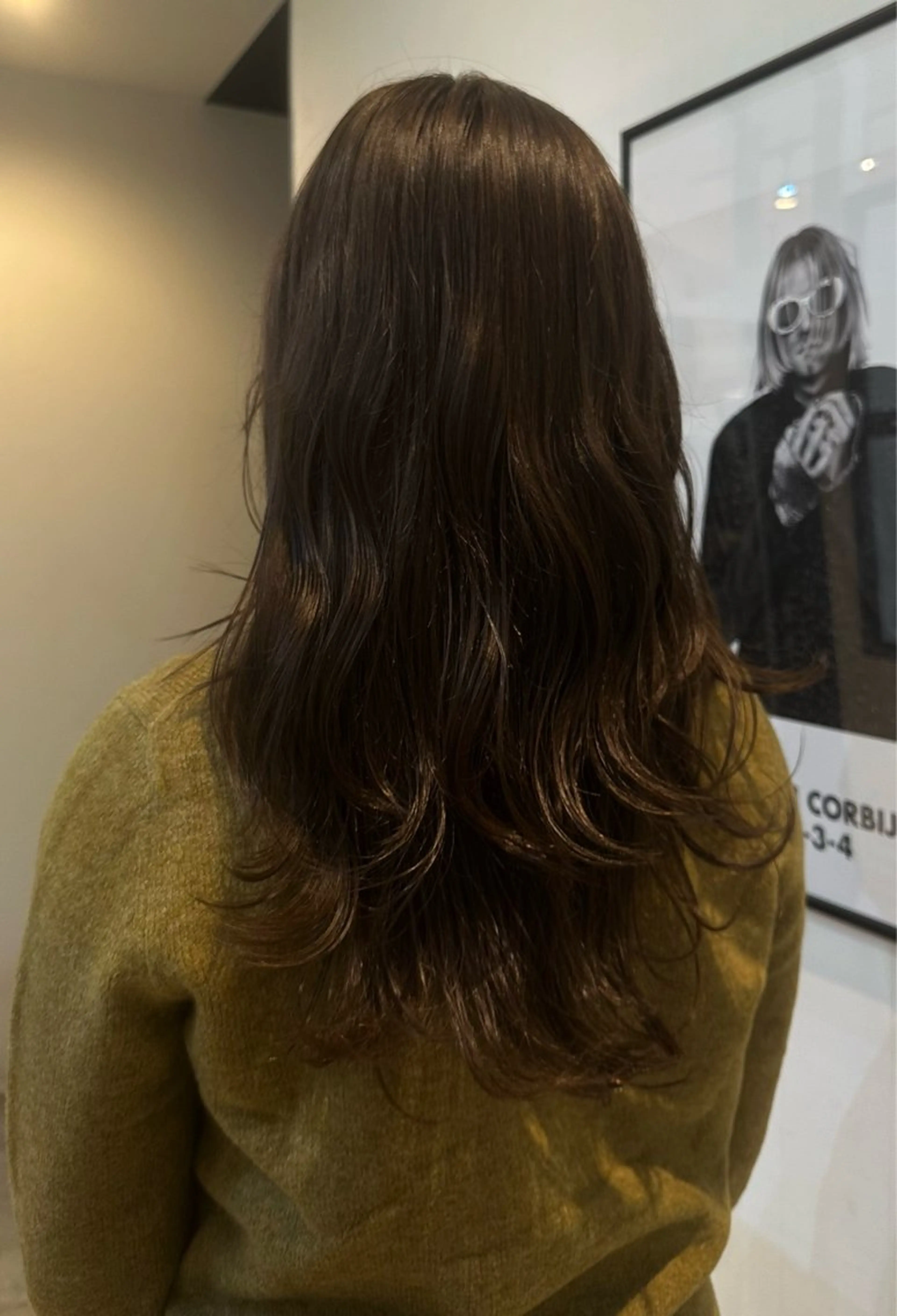 カラー ブラウンカラー Reina 札幌美容師のヘアスタイル