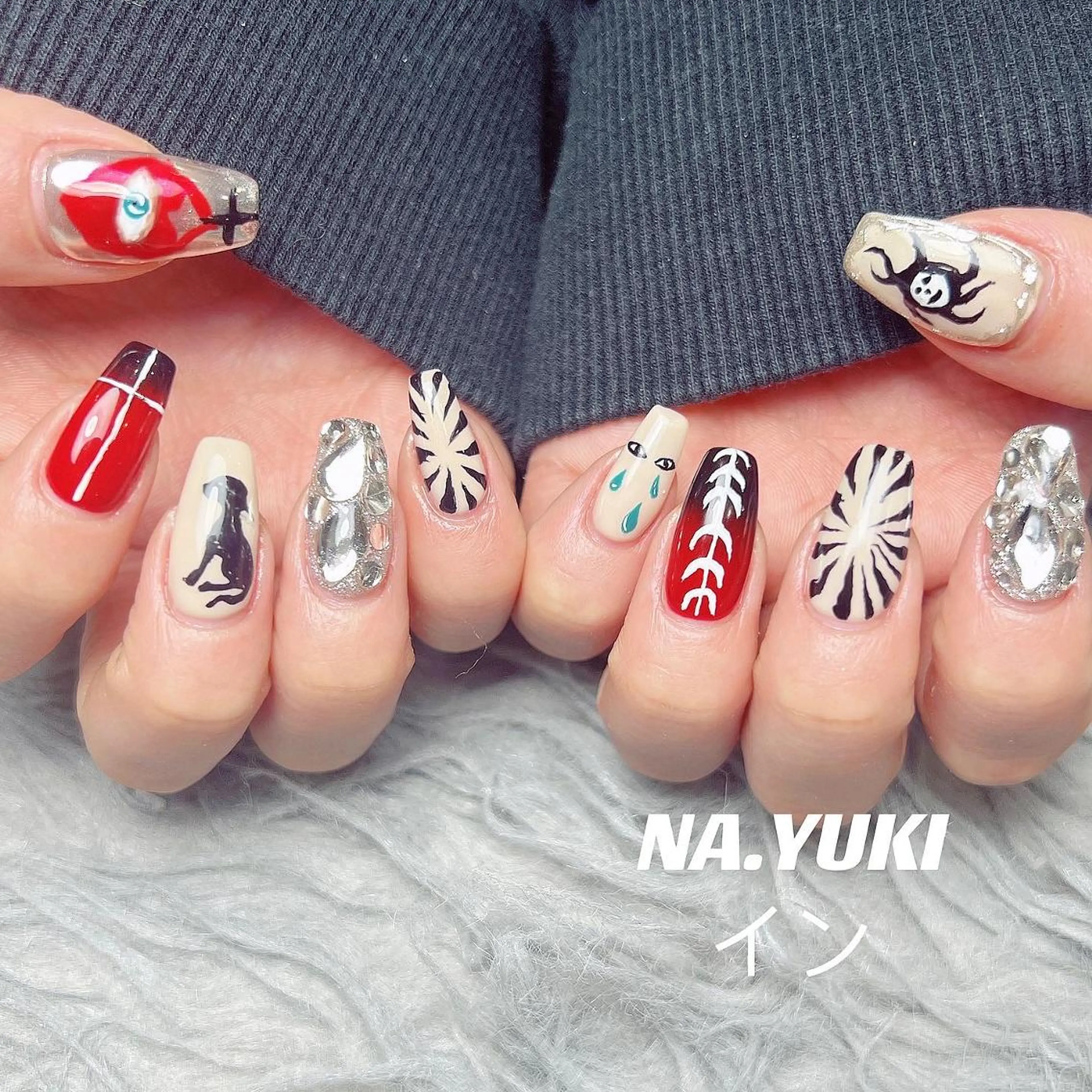 ネイル ハンドネイル ハンドケア ナユキNA.YUKI 池袋店のネイルデザイン