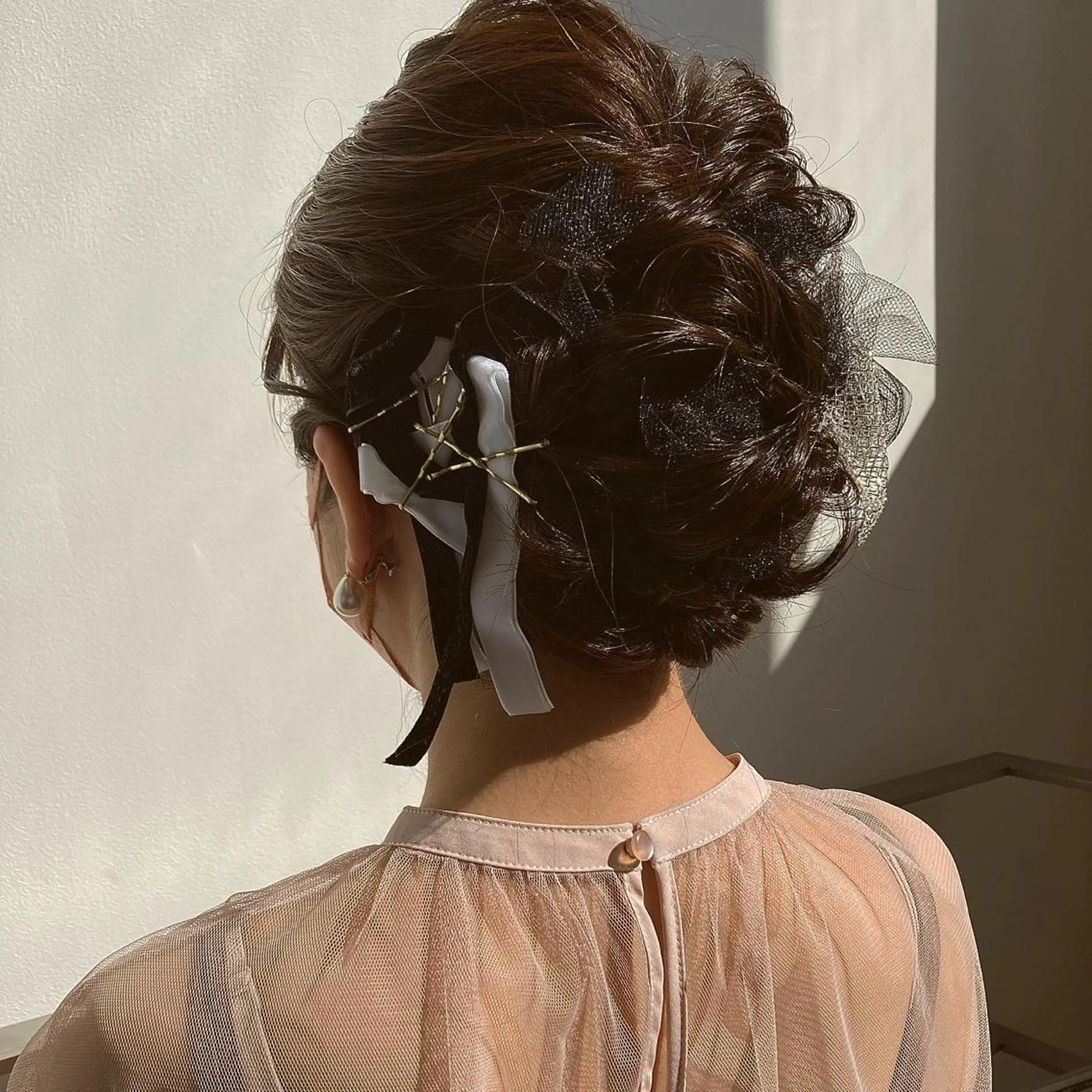ミディアム ヘアアレンジ ヘアセット MISUZU KAWATOKOのその他イメージ