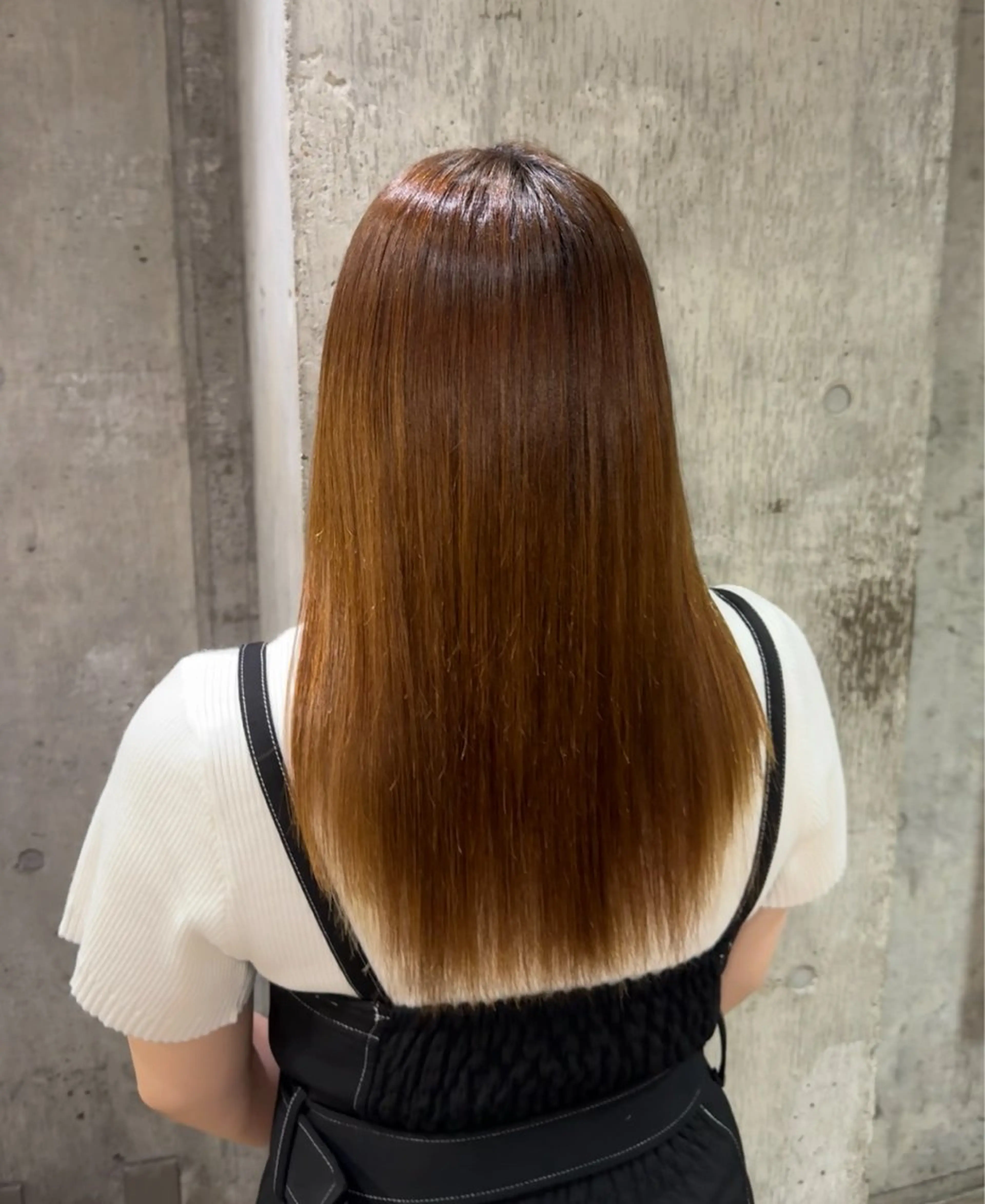 ロング トリートメント 艶カラー/髪質改善 🩶Yukiのヘアスタイル