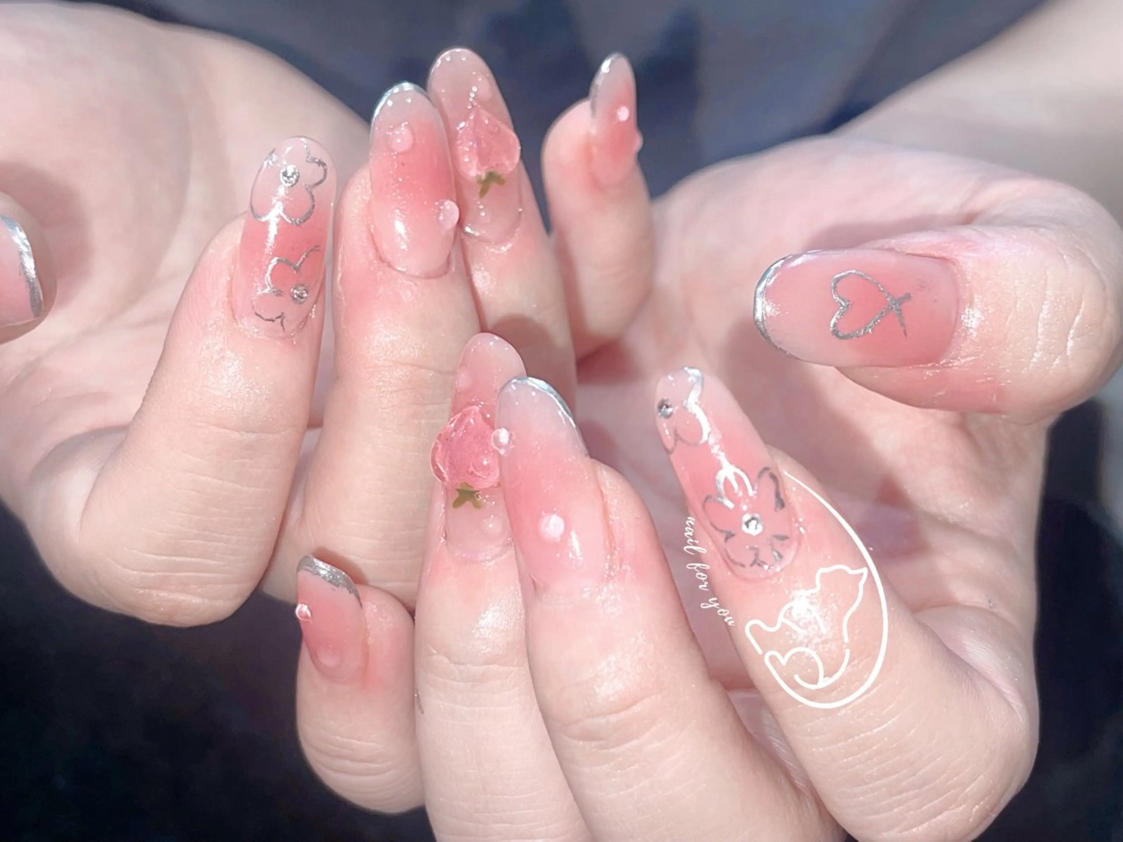 ネイル ハンドネイル NFY-あや nailforyouのネイルデザイン