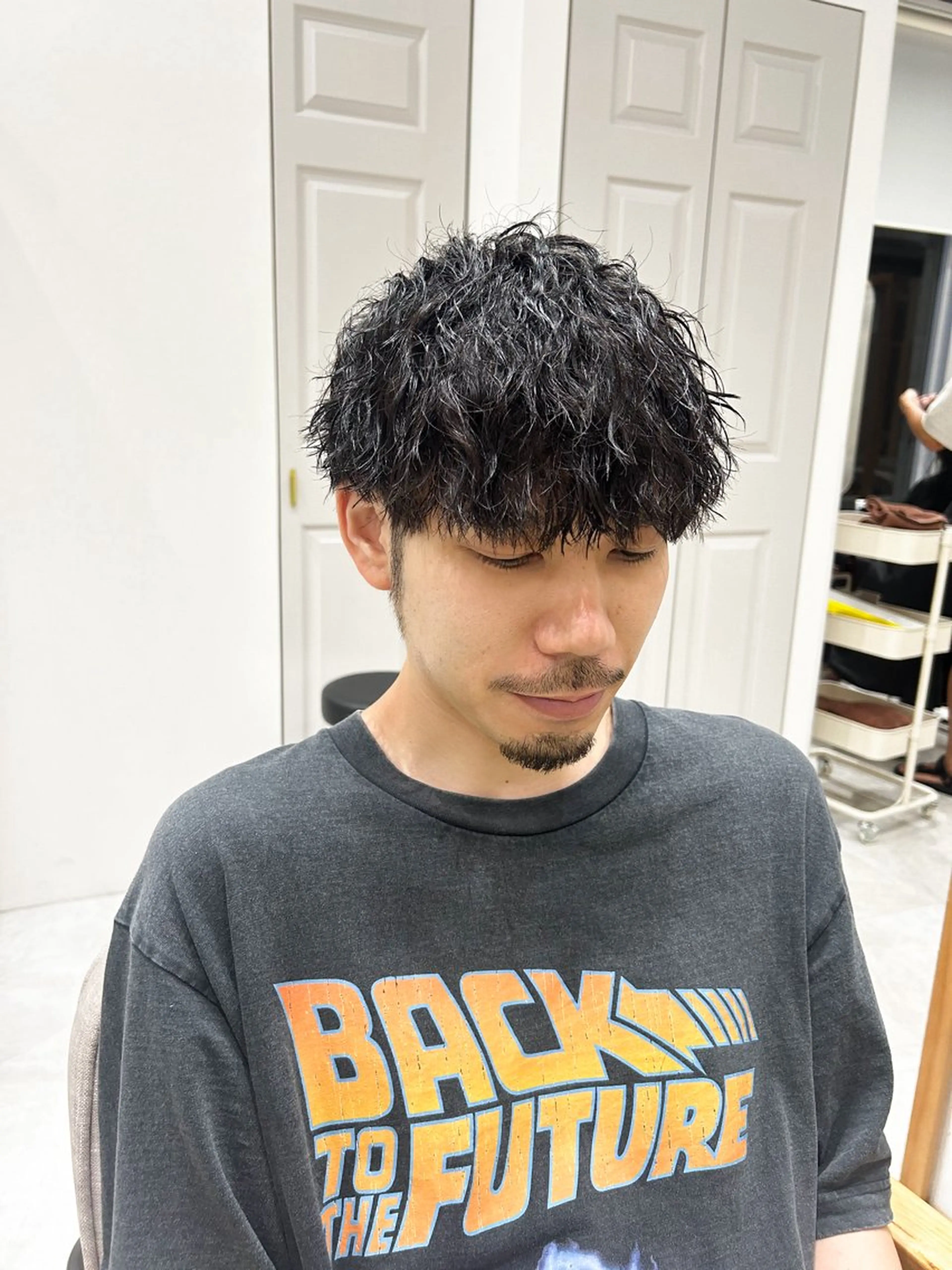 メンズ カット パーマ トリートメント メンズ特化美容師👾 チカのヘアスタイル