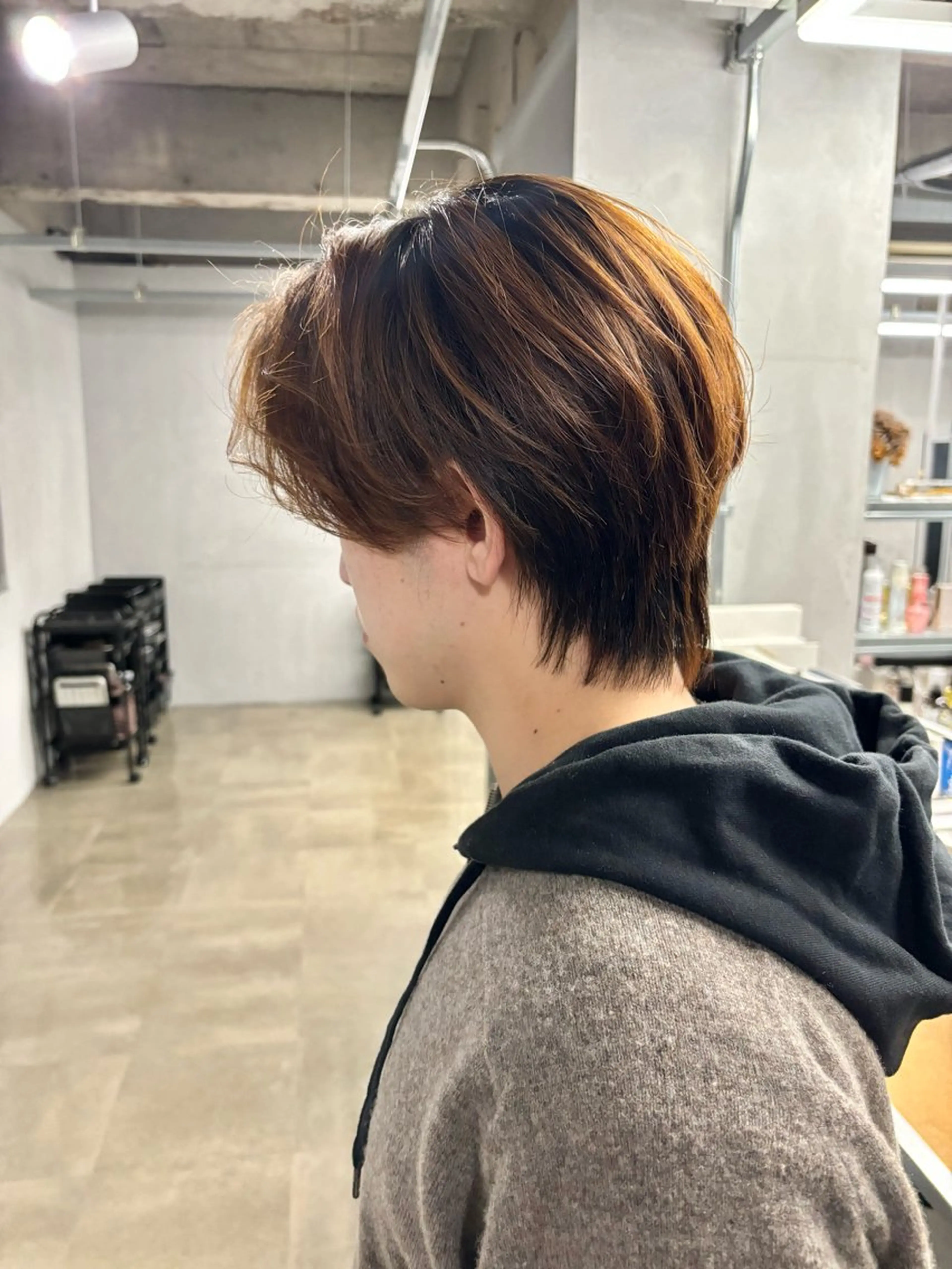 ショート カラー パーマ メンズ カット パーマ メンズ/ダブルカラー /パーマ/来栖慧💈のヘアスタイル