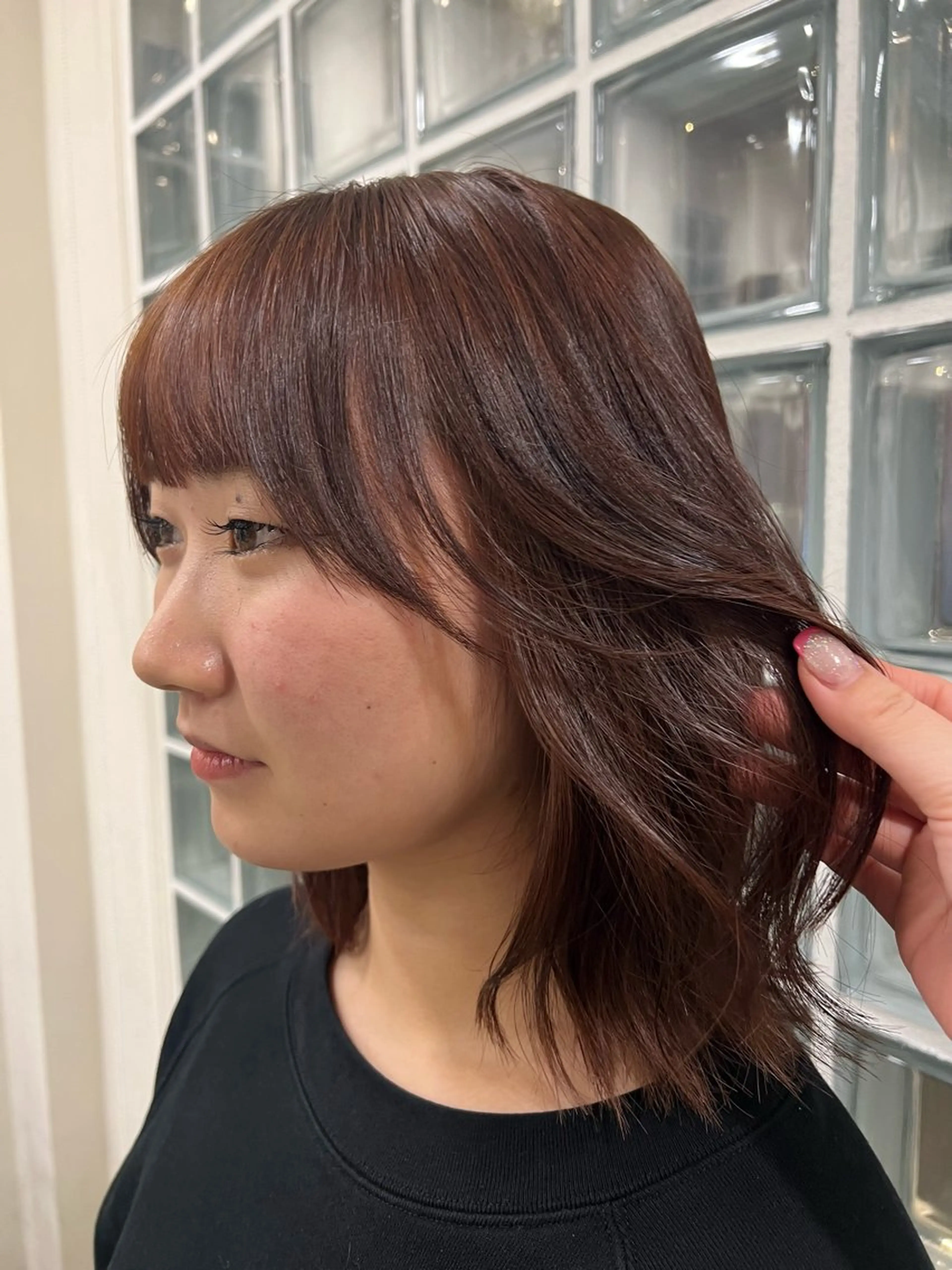 カラー オレンジピンク ☆☆ marin ☆☆のヘアスタイル