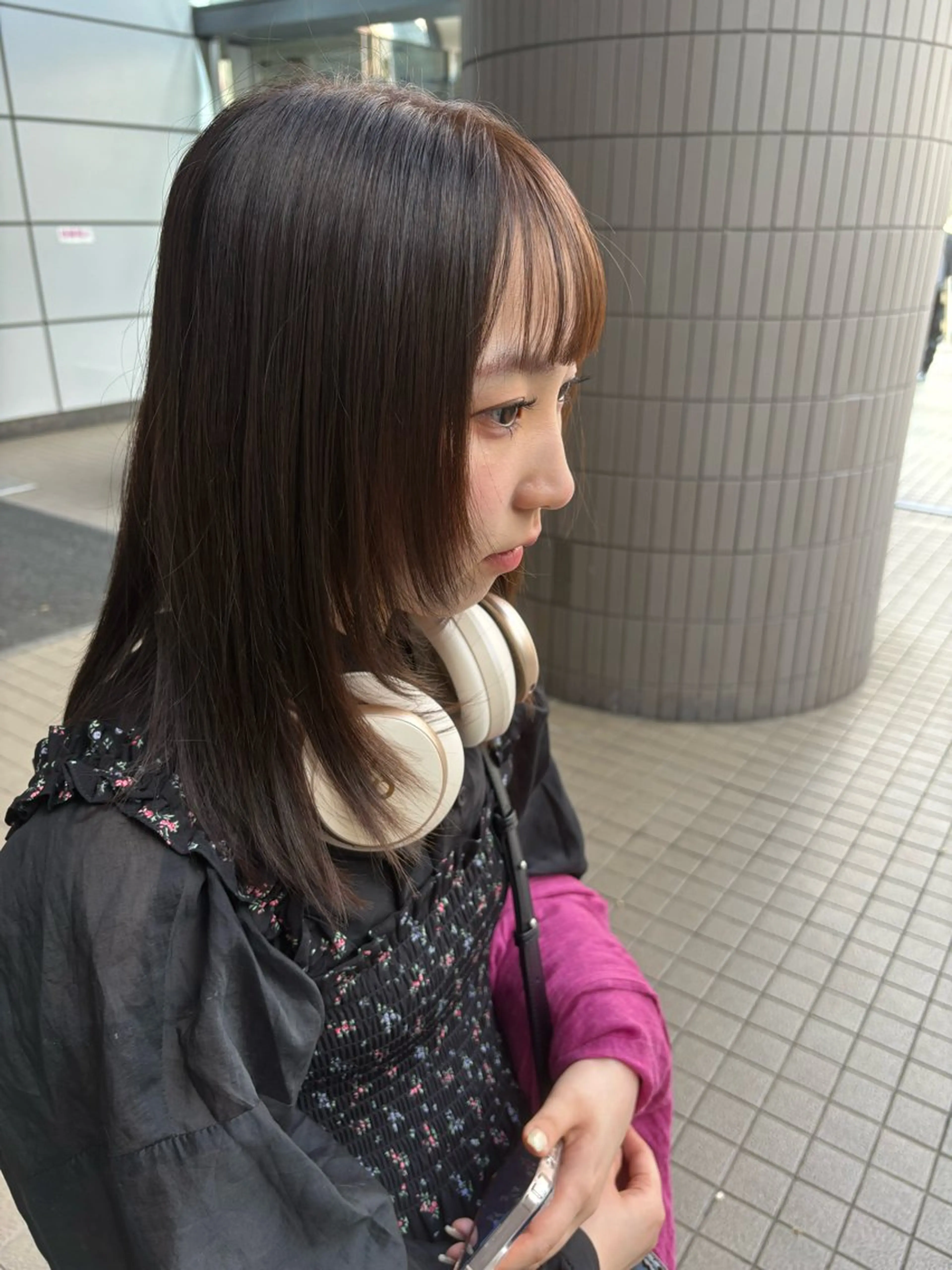 セミロング カット MODEK's阿倍野 HONOKAのヘアスタイル