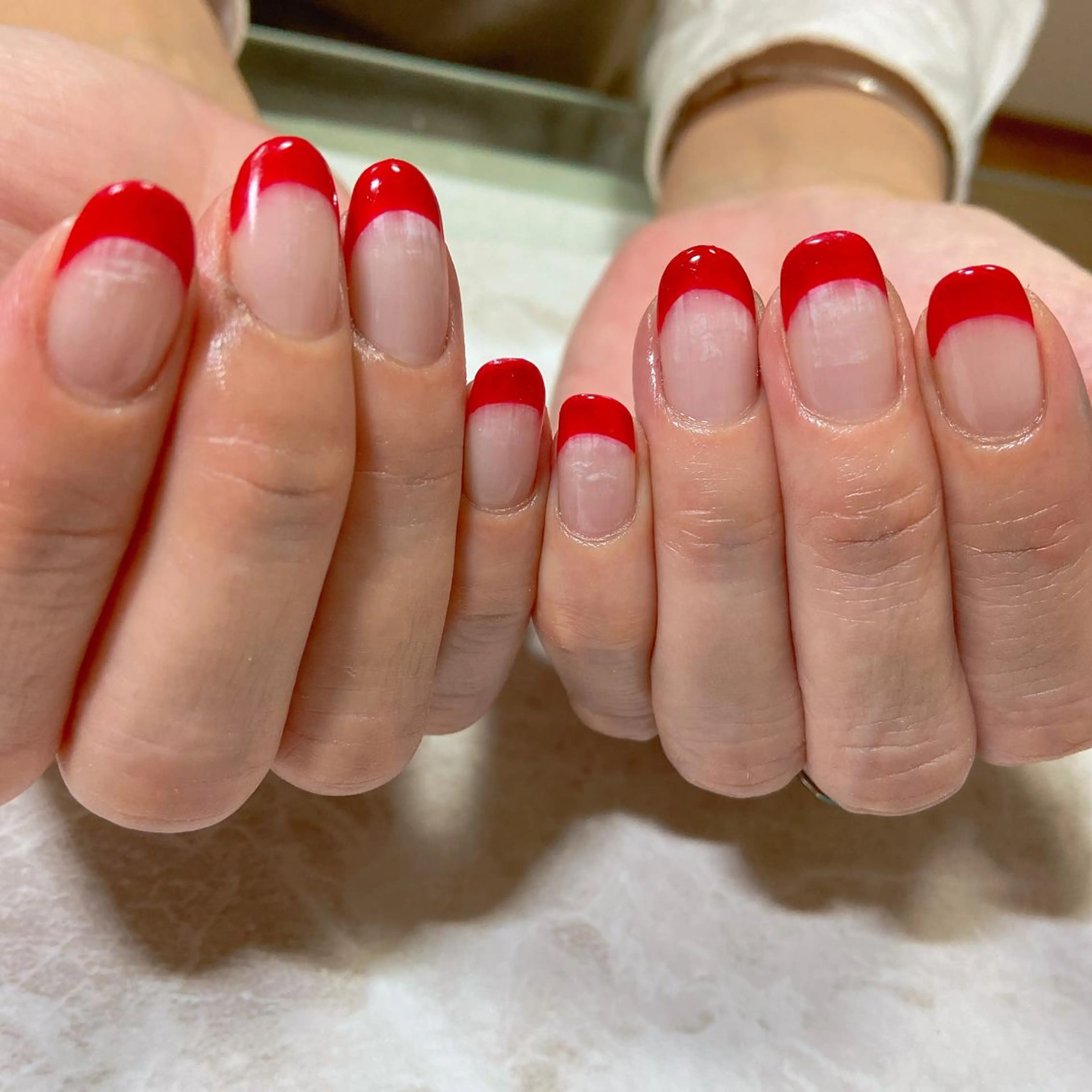 ネイル フレンチネイル ハンドネイル Lokahi NAILのネイルデザイン