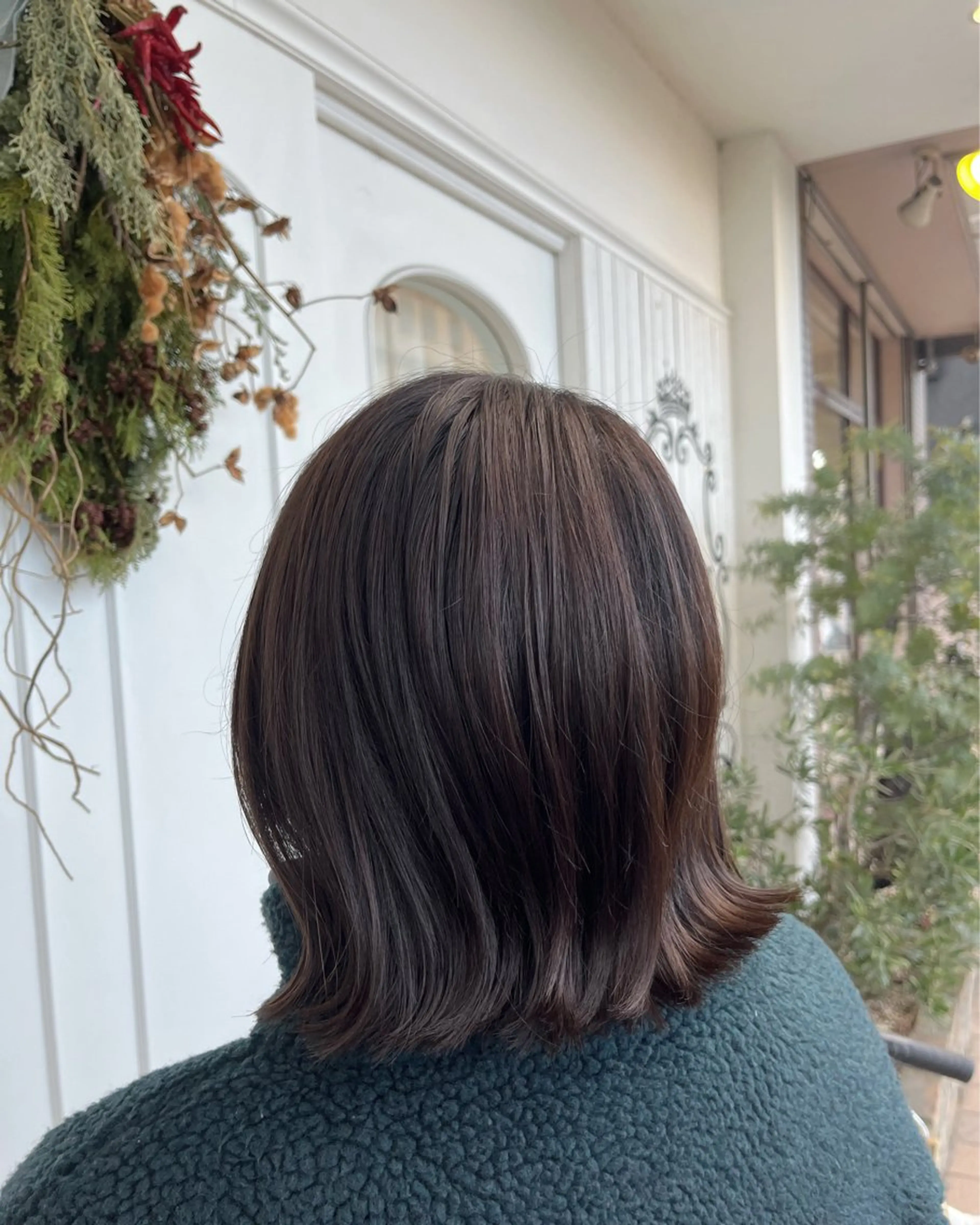 ショート カラー ブラウンカラー ナチュラルブラウン RuLaN AMIのヘアスタイル