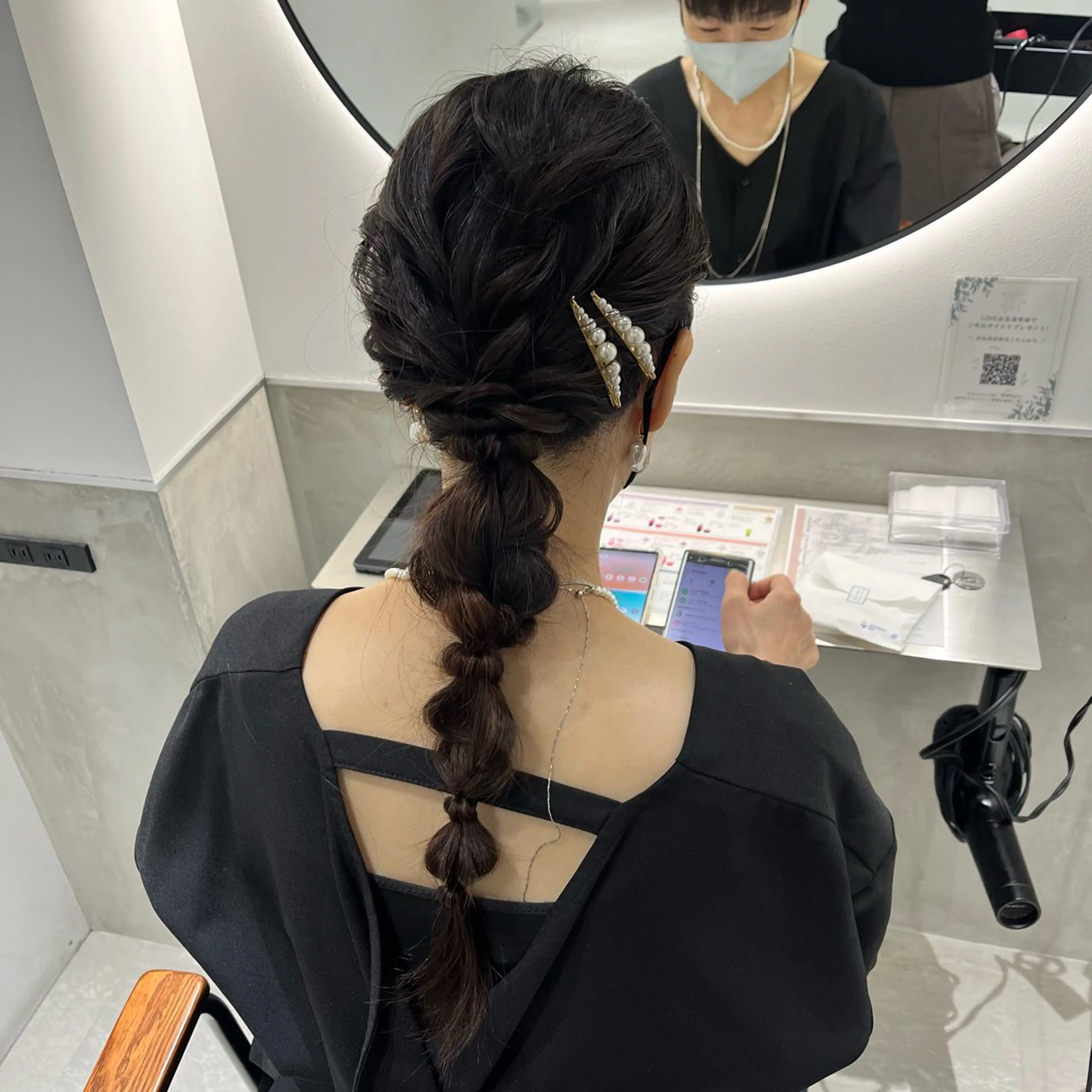 ヘアアレンジ ヘアセット 韓国ヘア🤍 maiのヘアスタイル