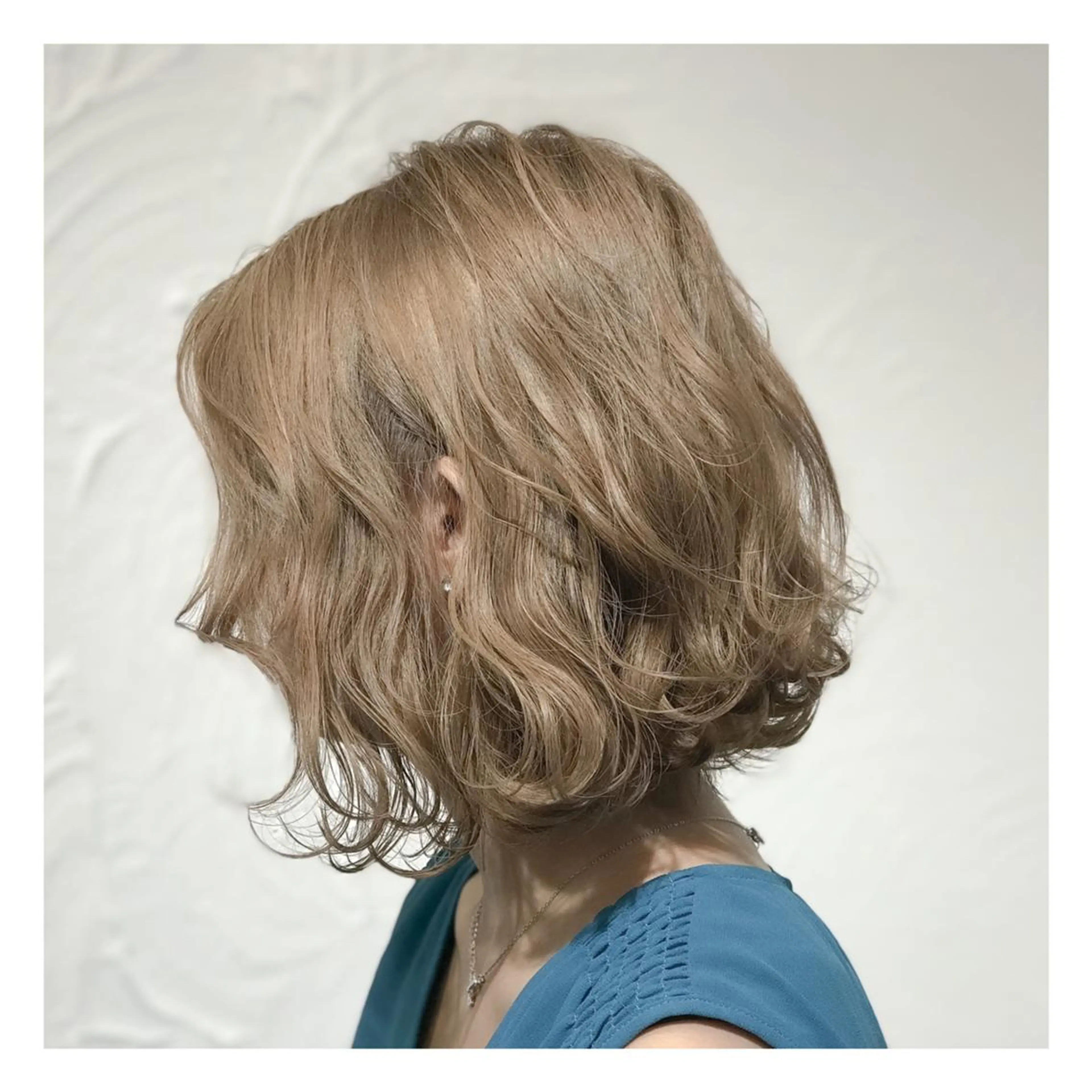 ミディアム カラー ba-boo 広島のヘアスタイル