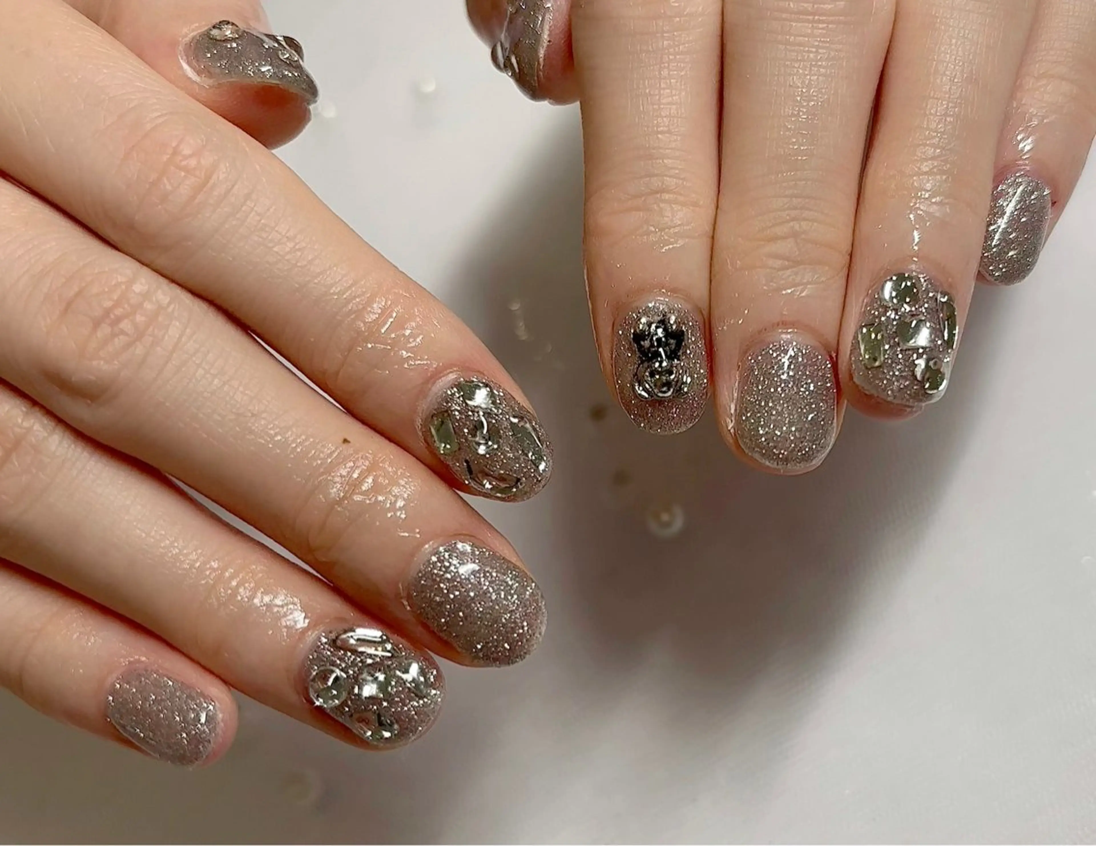 ネイル ハンドネイル shine 船橋 yui💖のネイルデザイン