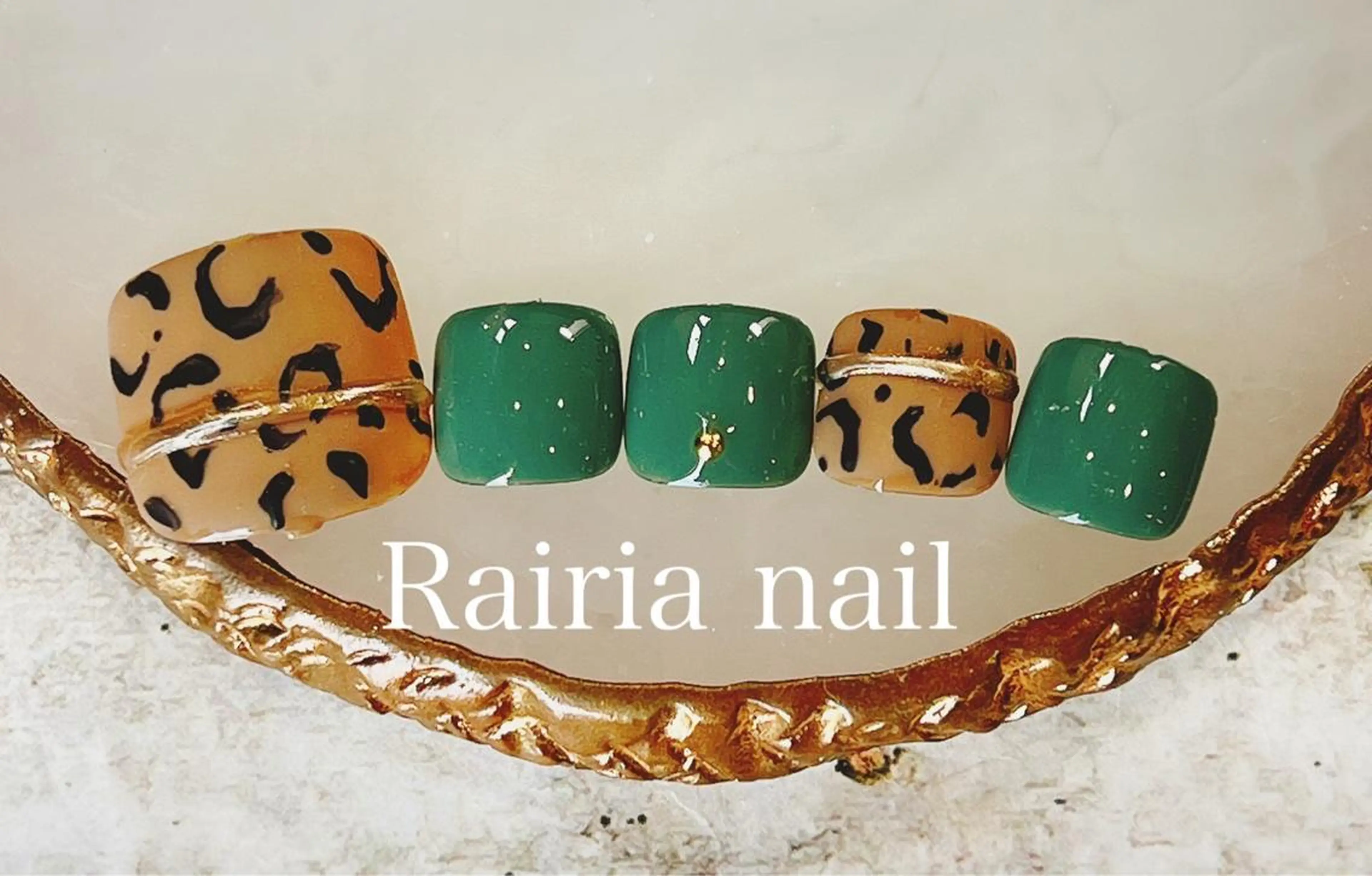 ネイル アートネイル カジュアル フットネイル ジェルネイル キラキラネイル Rairia nail本八幡店のネイルデザイン