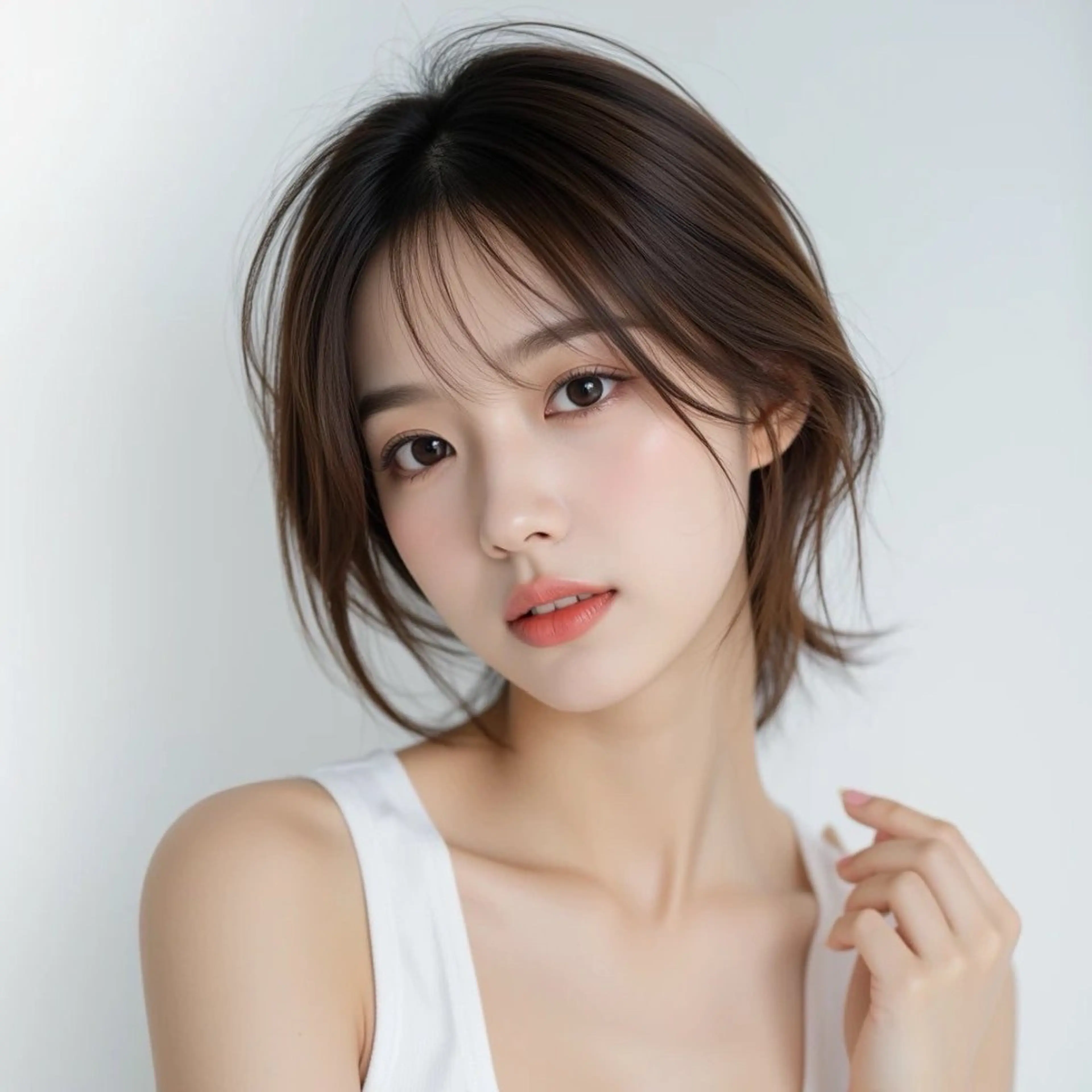 ミディアム カット無料🌼 モデル募集 岩山🌼のヘアスタイル