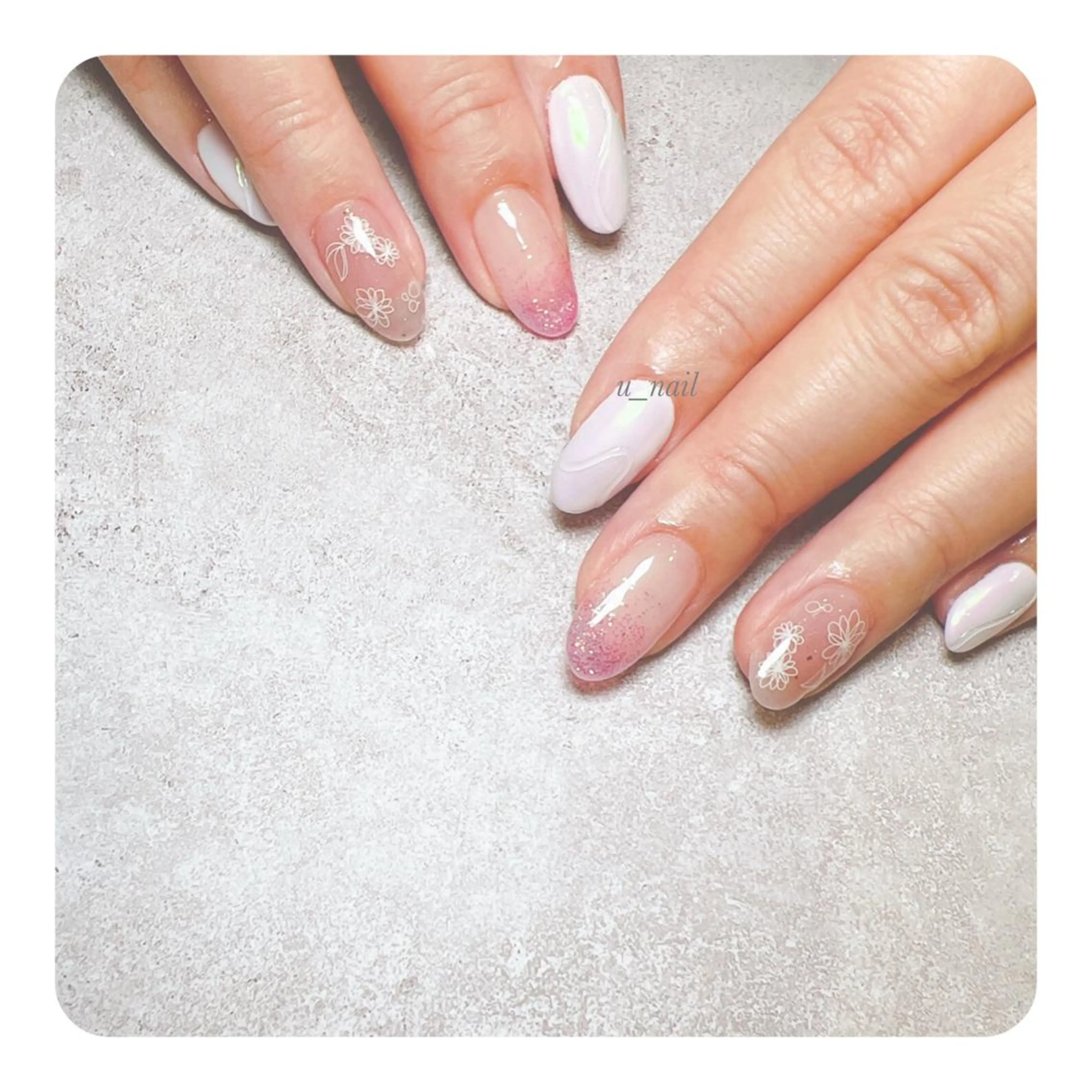 ネイル u_nail所属・u Sayuriのネイルデザイン