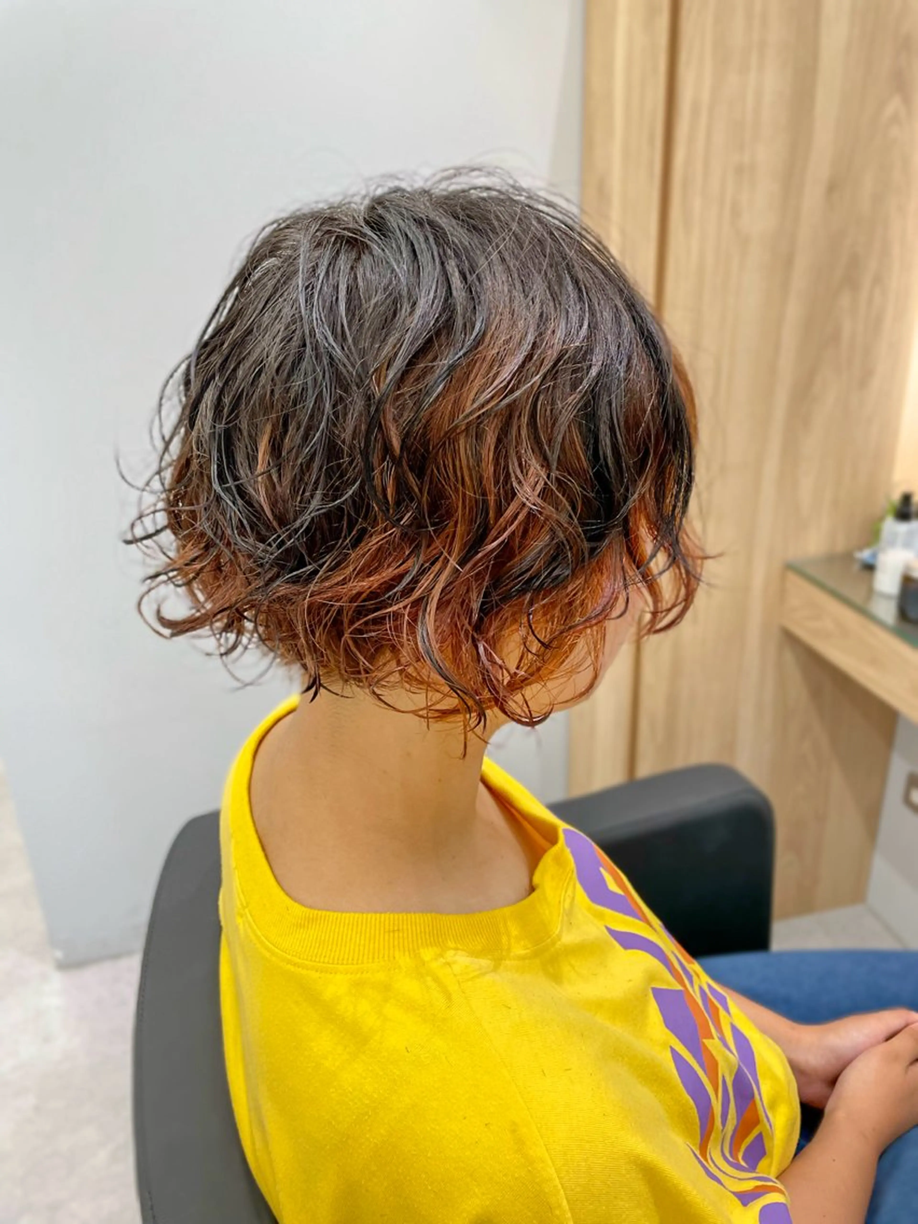 ショート カラー パーマ ヘアアレンジ ショートヘア カット ヘアカラー パーマ 縮毛矯正 トリートメント 中西 将🌈"たすく"のヘアスタイル