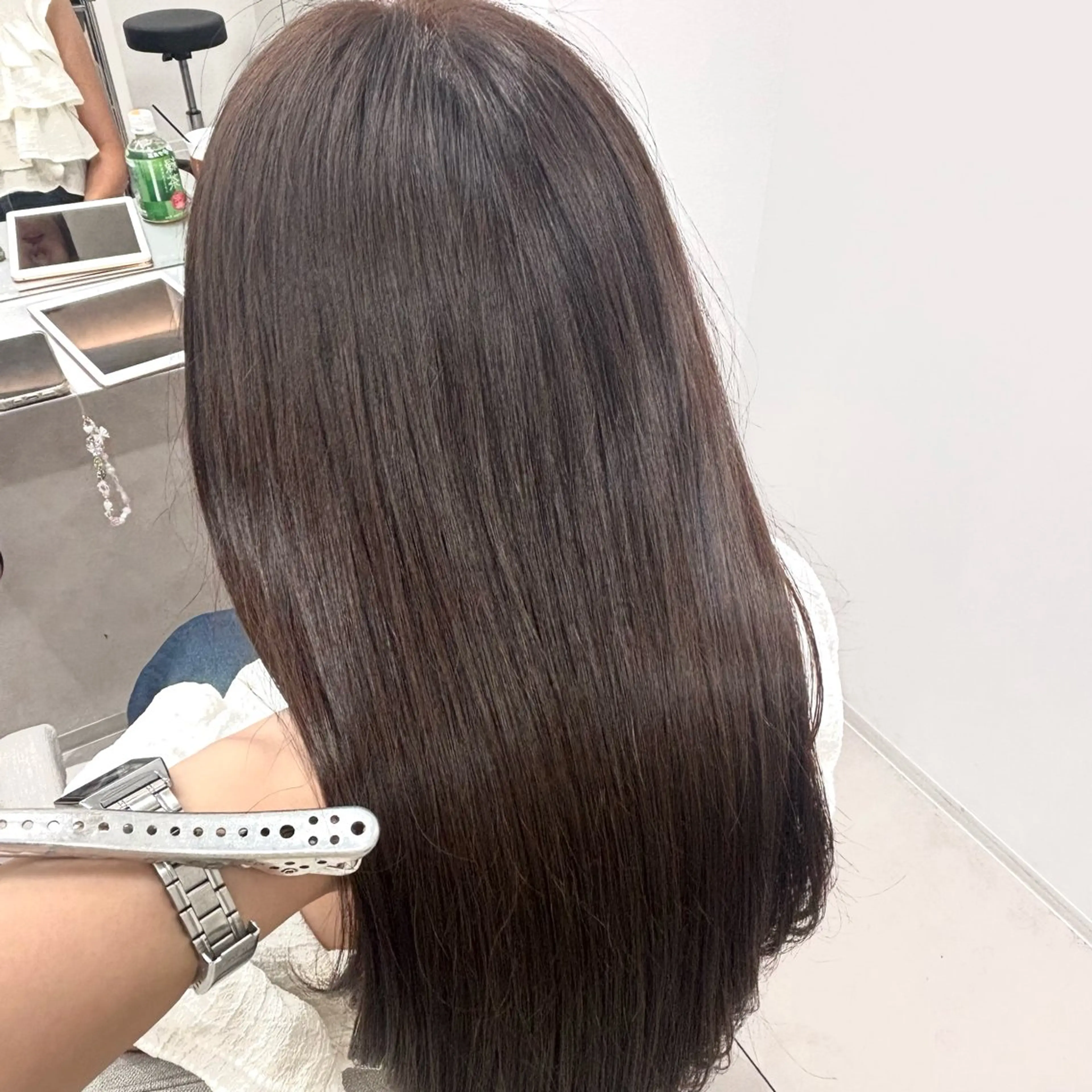 ロング ブリーチなし透明感 カラー✳︎ayaneのヘアスタイル