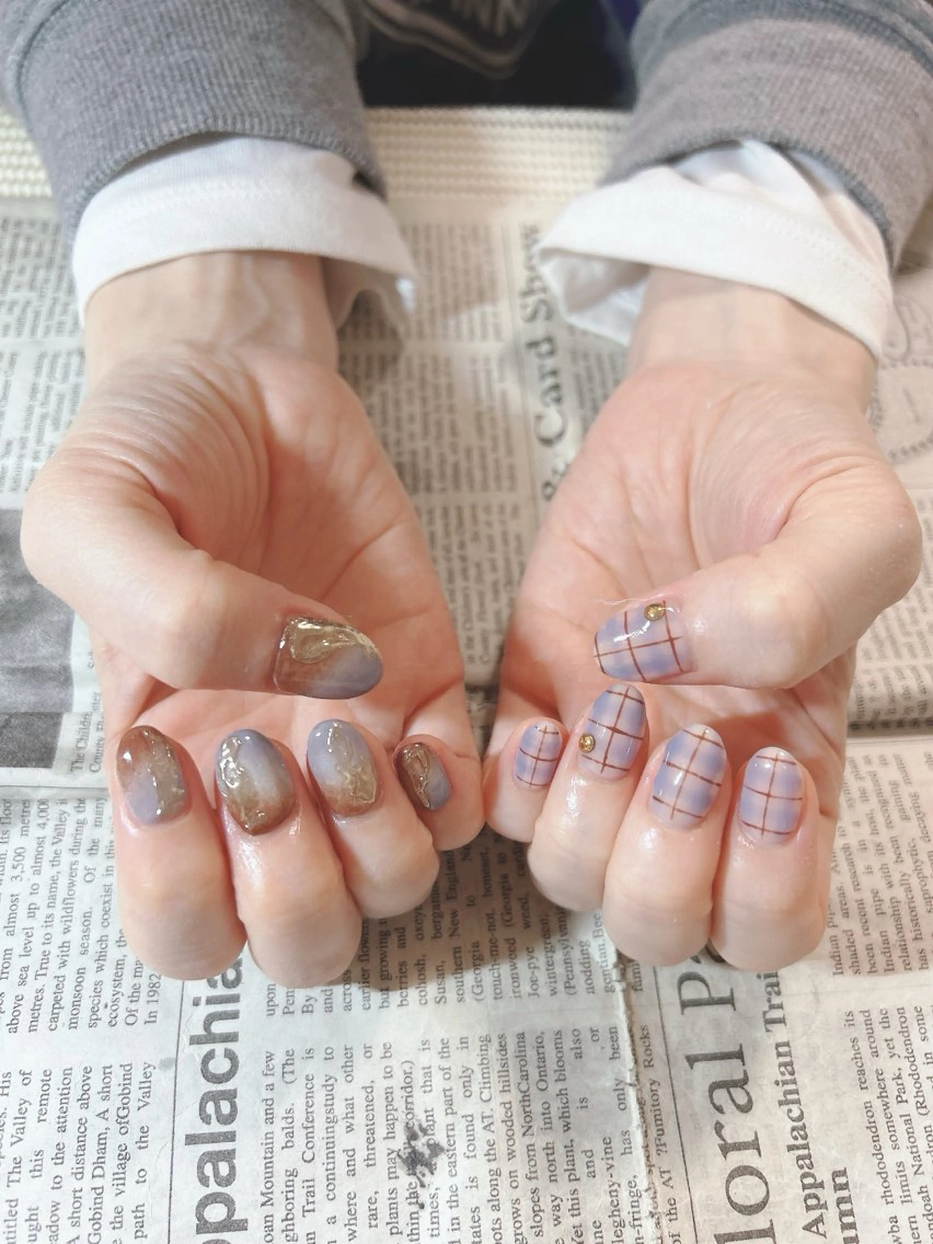 ネイル ハンドネイル ハンドケア 森山 舞のネイルデザイン