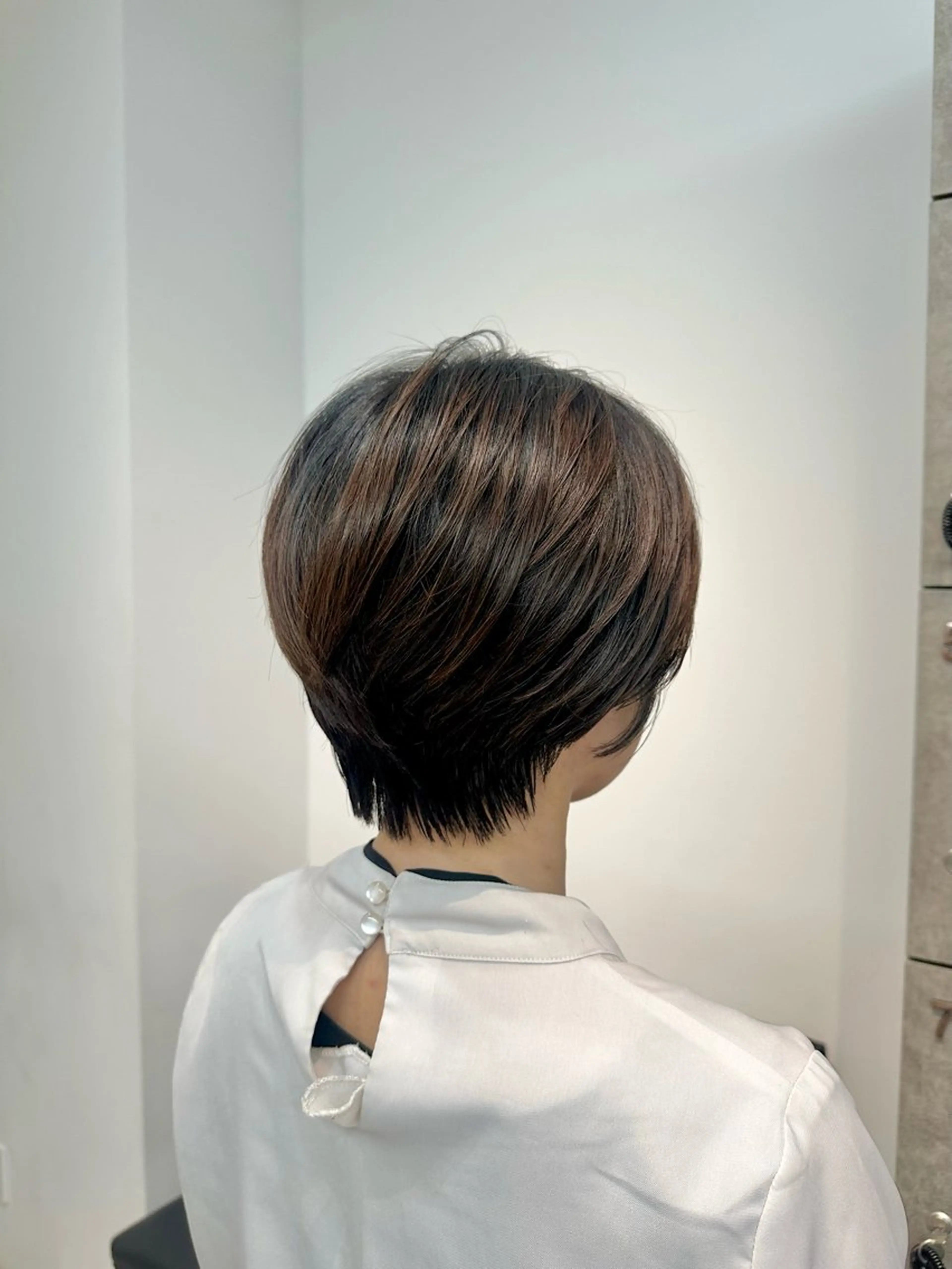 ショート ハンサムショート ショートヘア カット ごとう さなのヘアスタイル