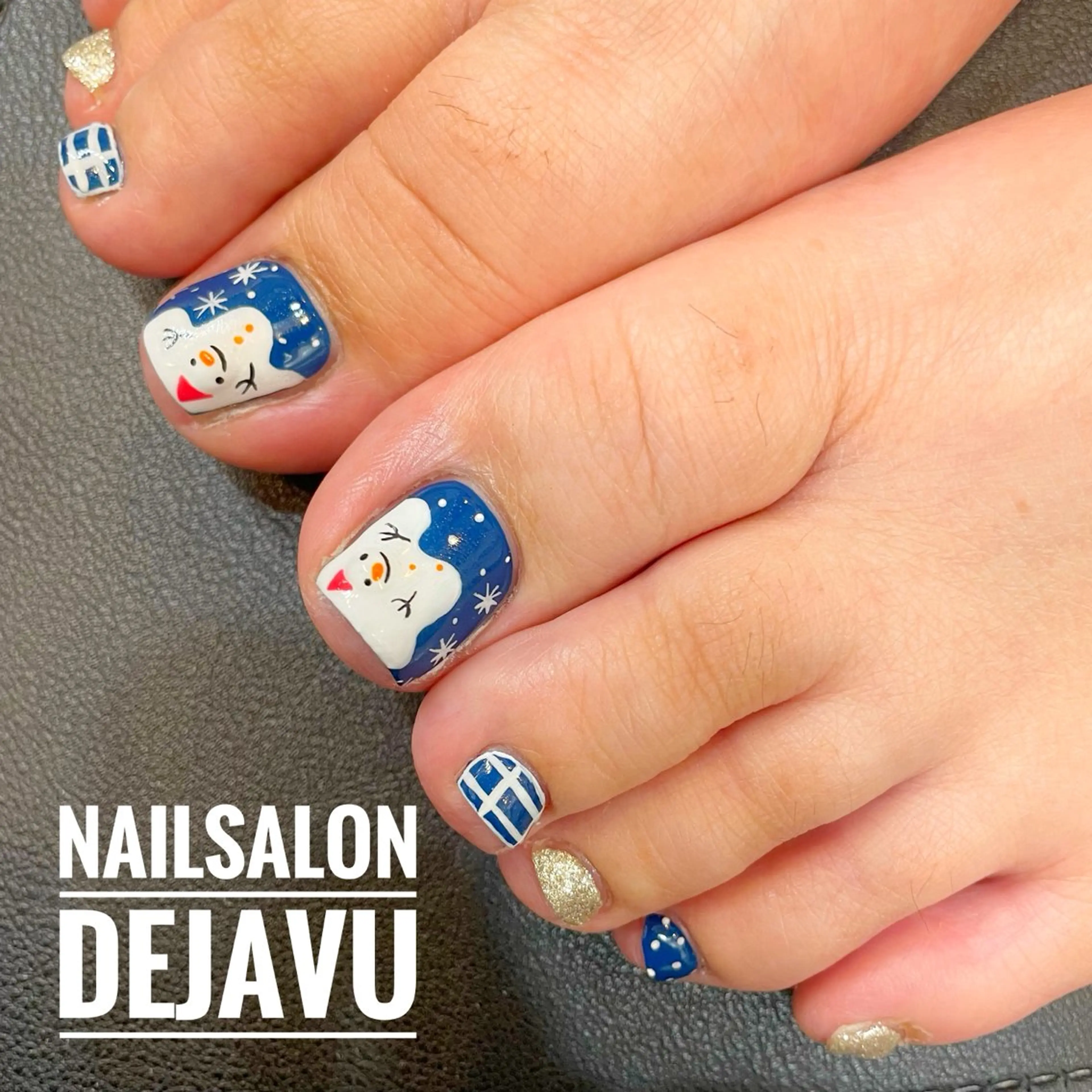 ネイル フットネイル フットネイル Nailsalon Dejavu Yokosuka所属・Nailsalon Dejavuのネイルデザイン