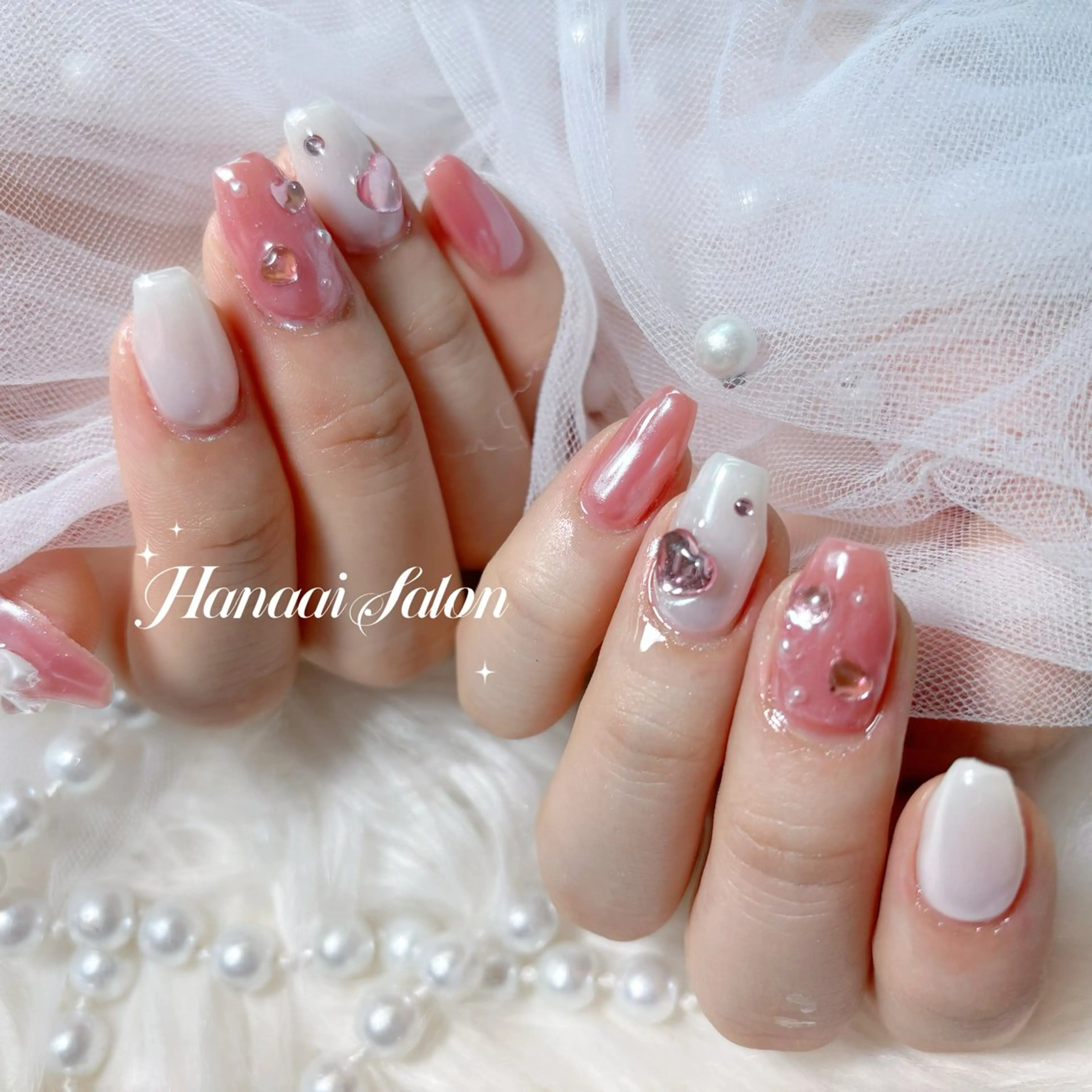 ネイル ハンドネイル Hanaai Salon みすずのネイルデザイン