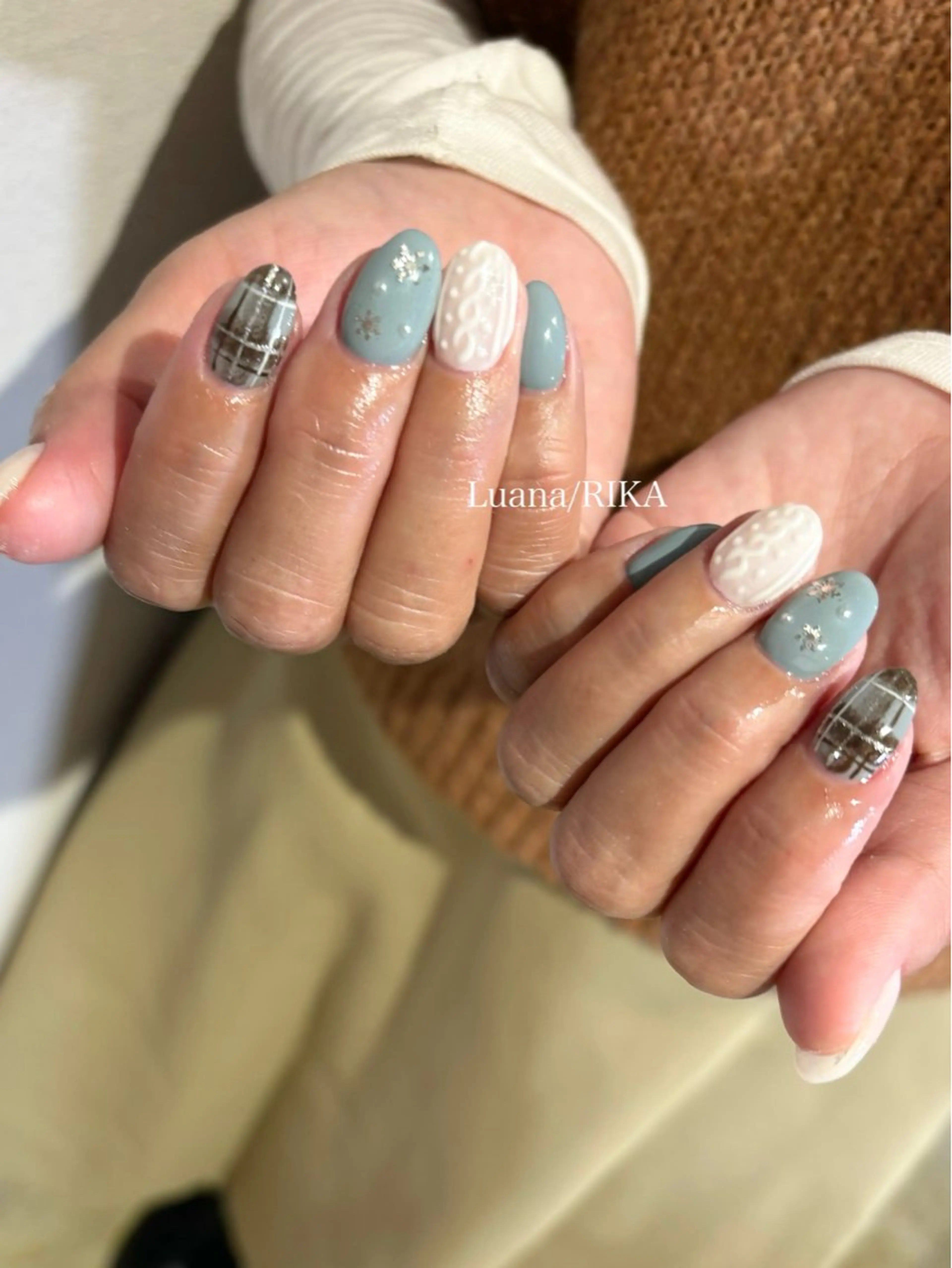 ネイル ハンドネイル Nail Salon Luana Rikaのネイルデザイン