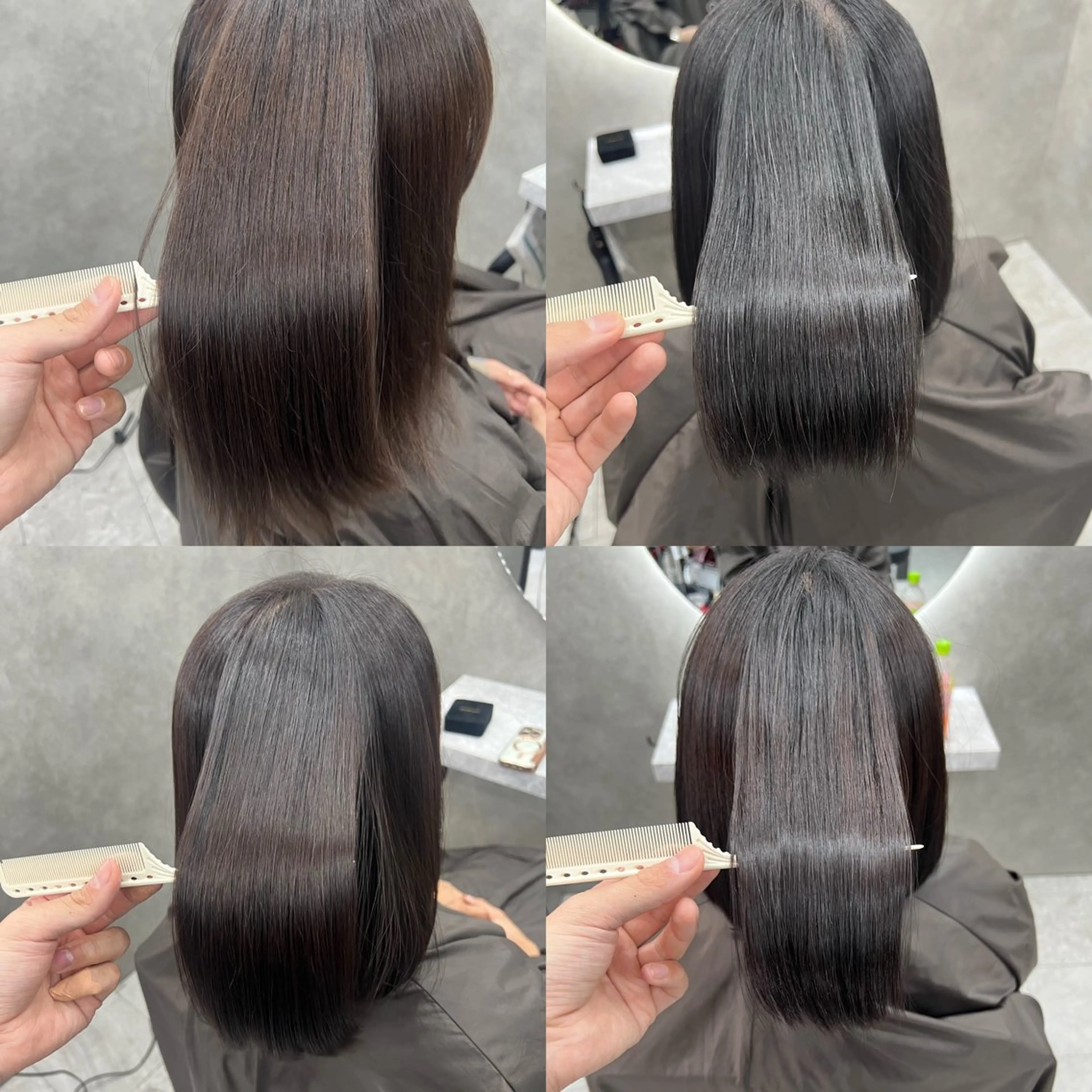 ミディアム 髪質改善 髪質改善特化 店長 河井雄貴のヘアスタイル