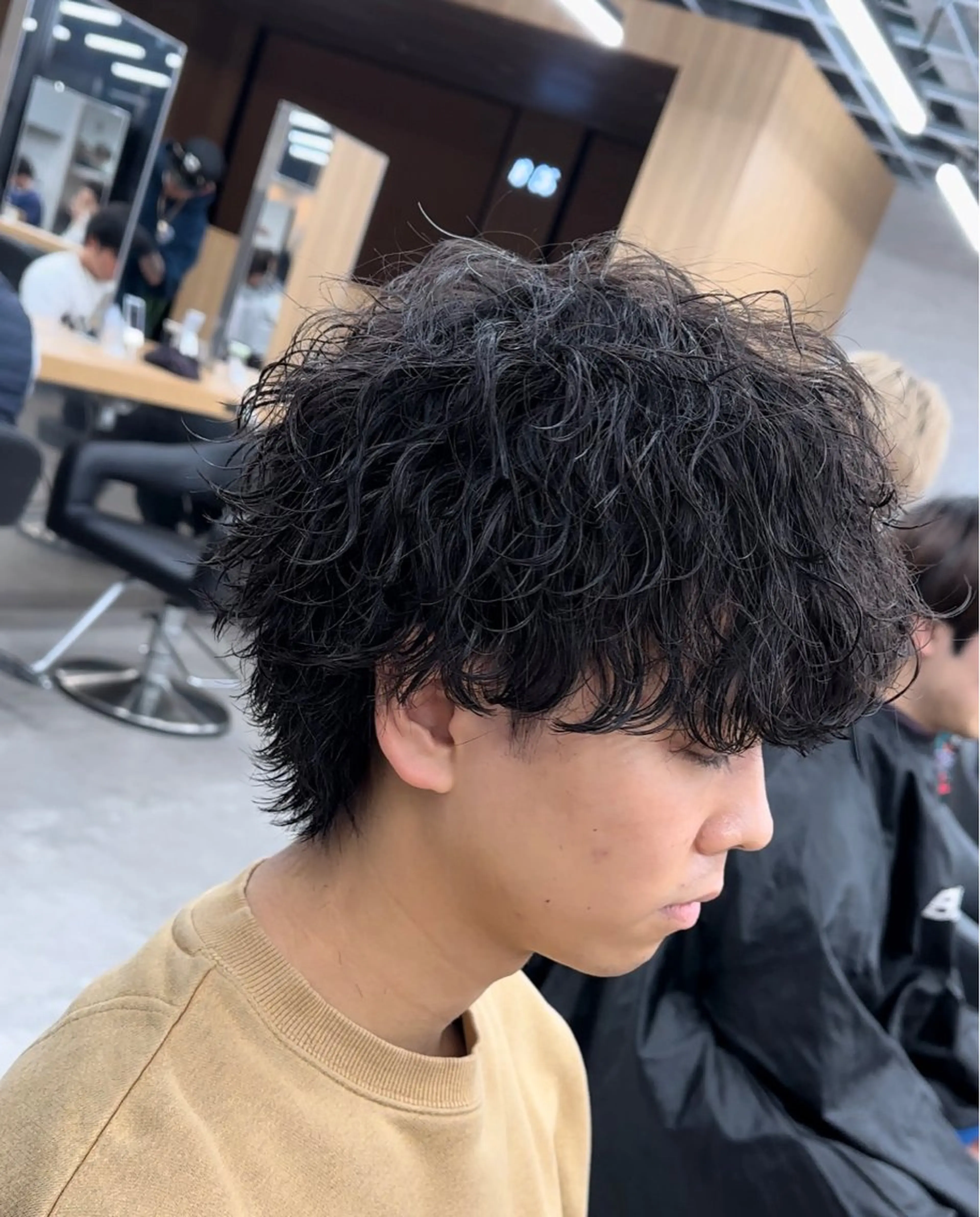 パーマ メンズ カット パーマ 🌟あゆ🌟 女子ウケスタイルのヘアスタイル