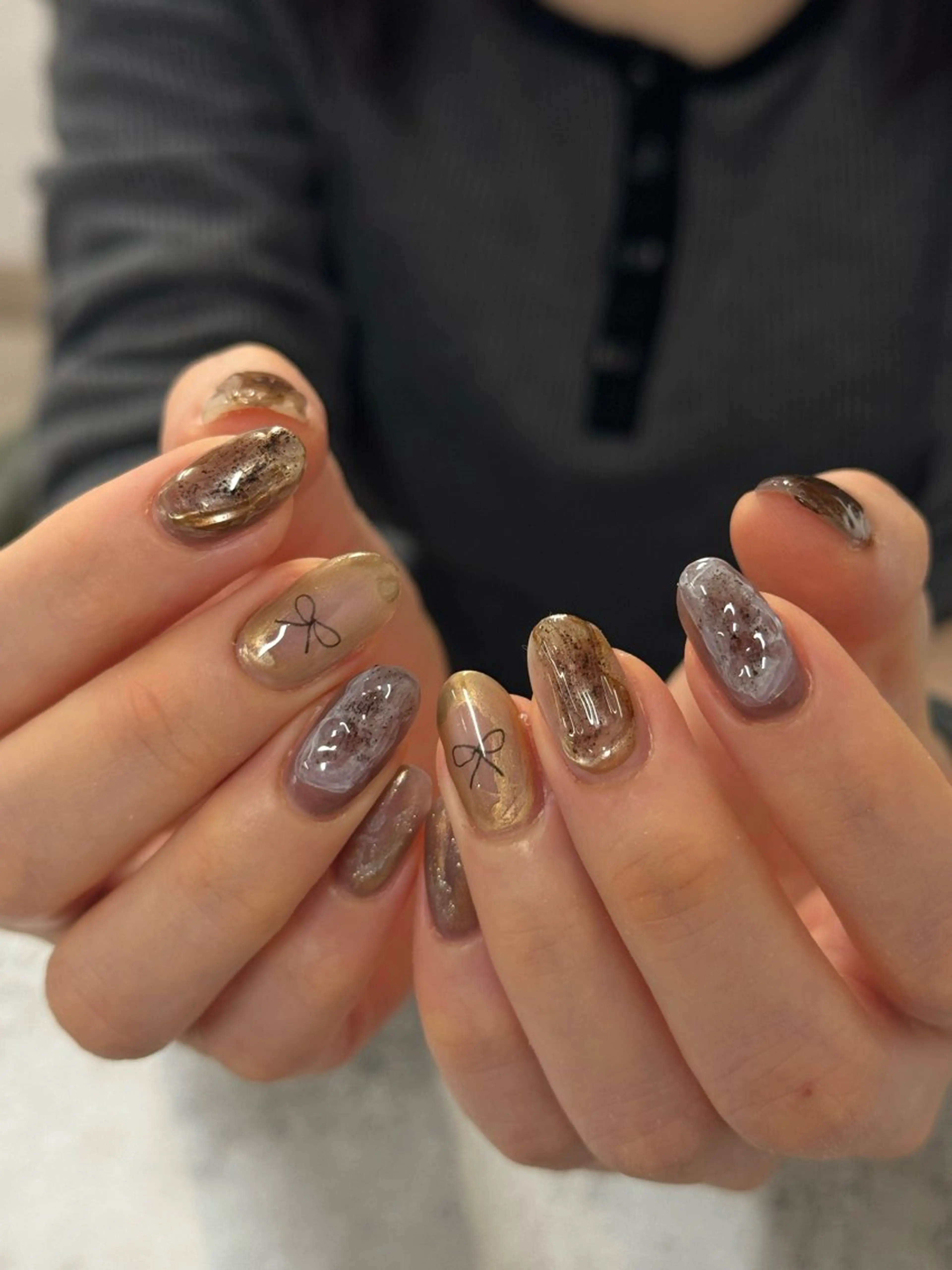 ネイル ハンドネイル Glad nail honokaのネイルデザイン