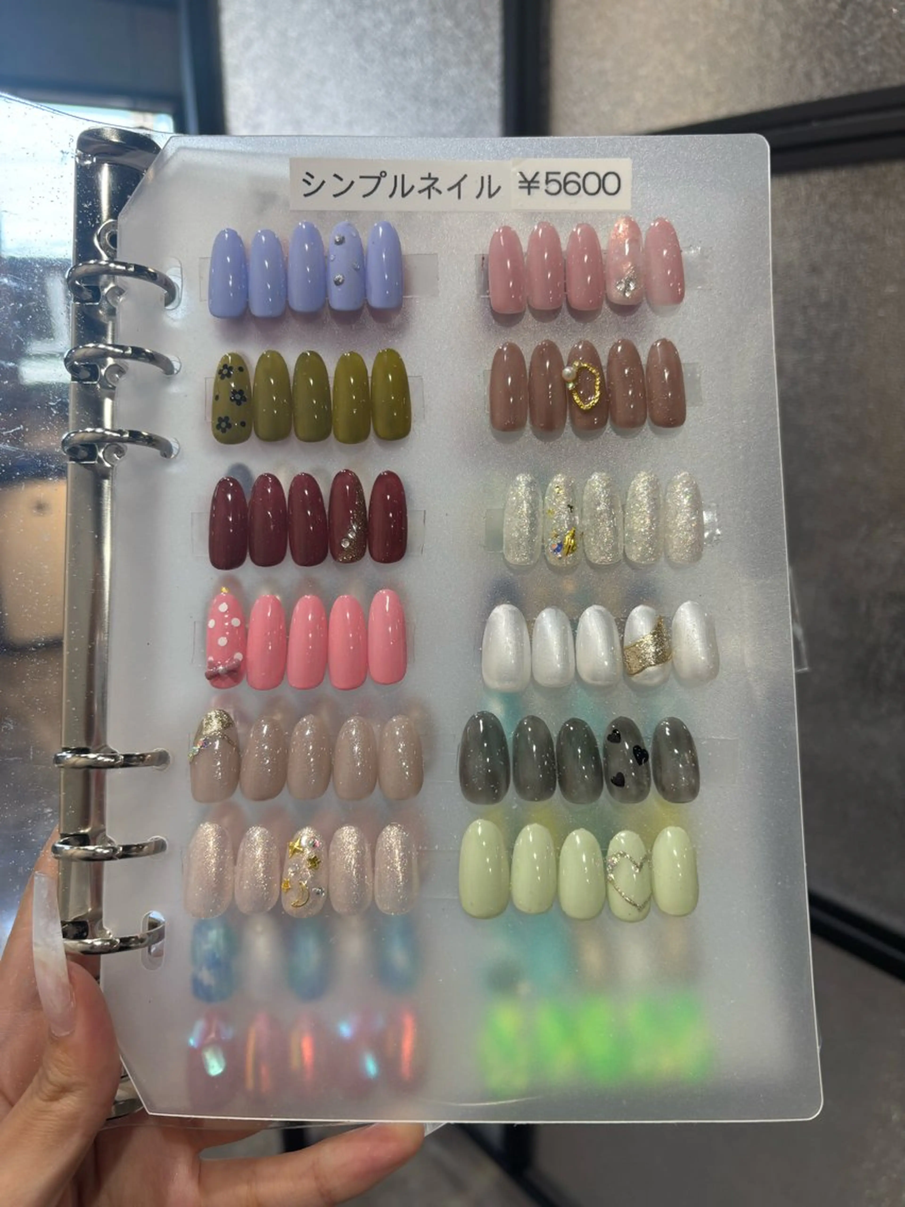 ネイル シンプルネイル ハンドネイル SUZUKA🩵 Grand BELLのネイルデザイン