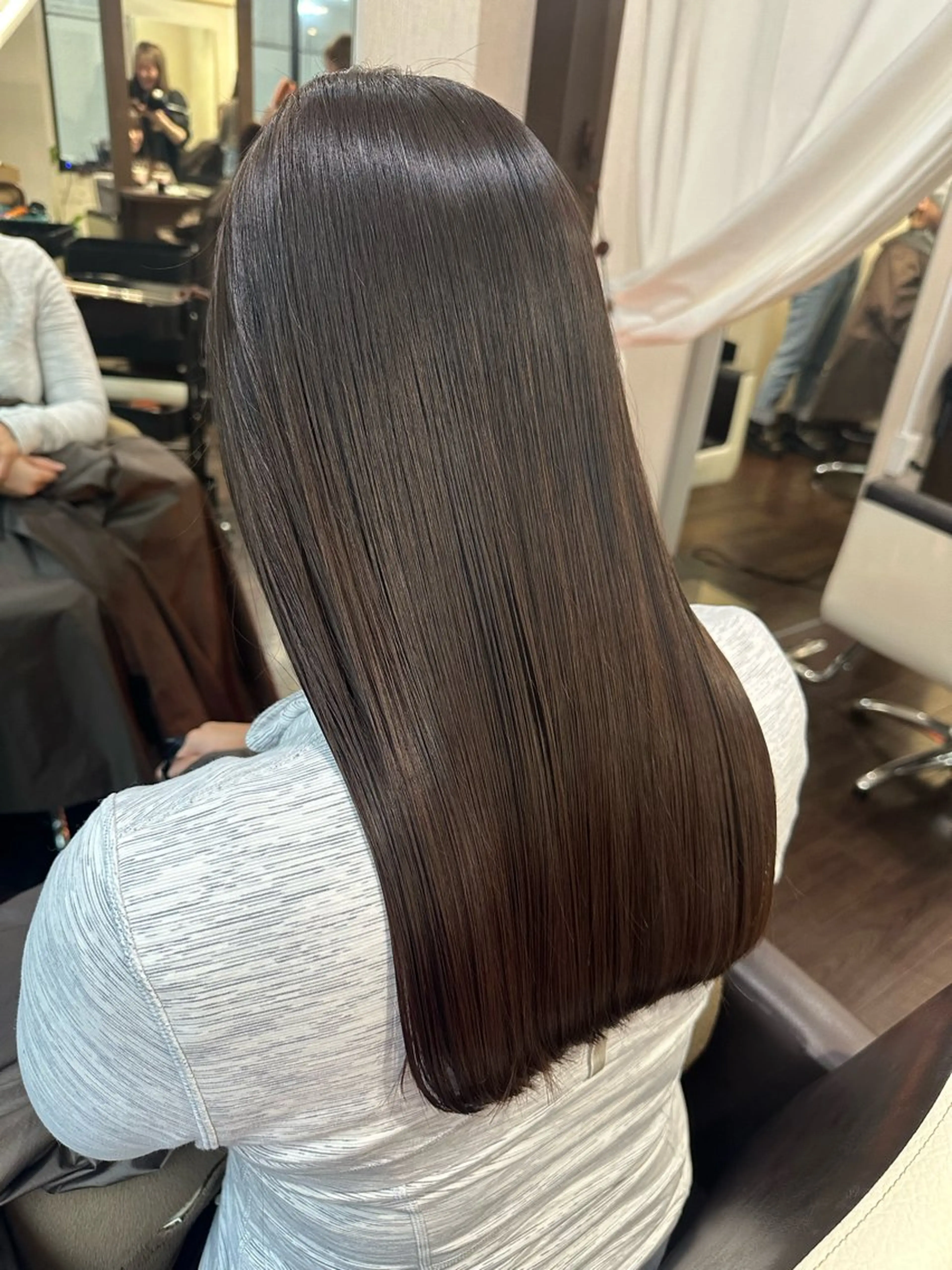 ロング カラー カット ヘアカラー トリートメント ヘッドスパ youres hair 東口店所属・🌸ULTOWA🌸 髪質改善/縮毛/店長のヘアスタイル