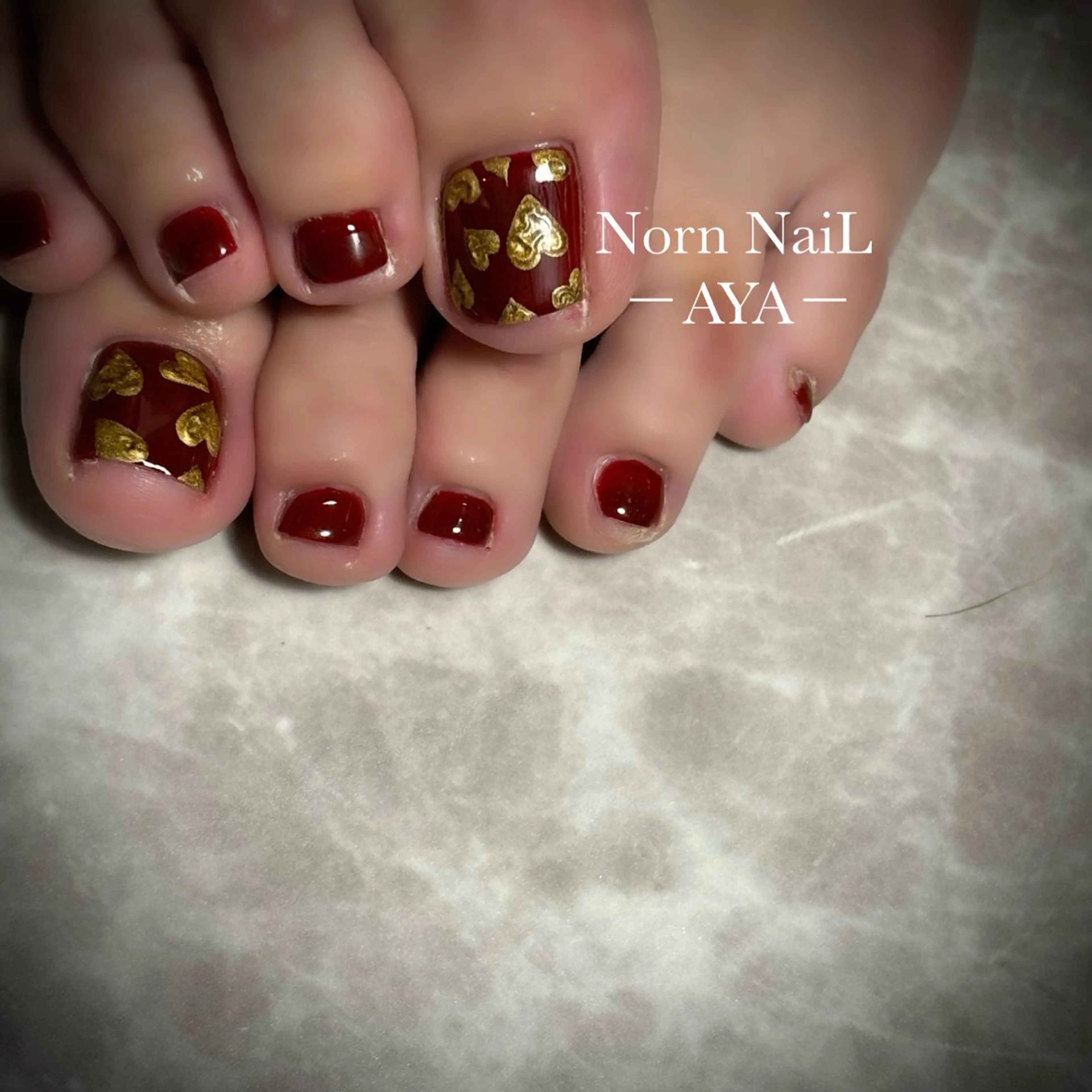 ネイル フットネイル U Ayaのネイルデザイン