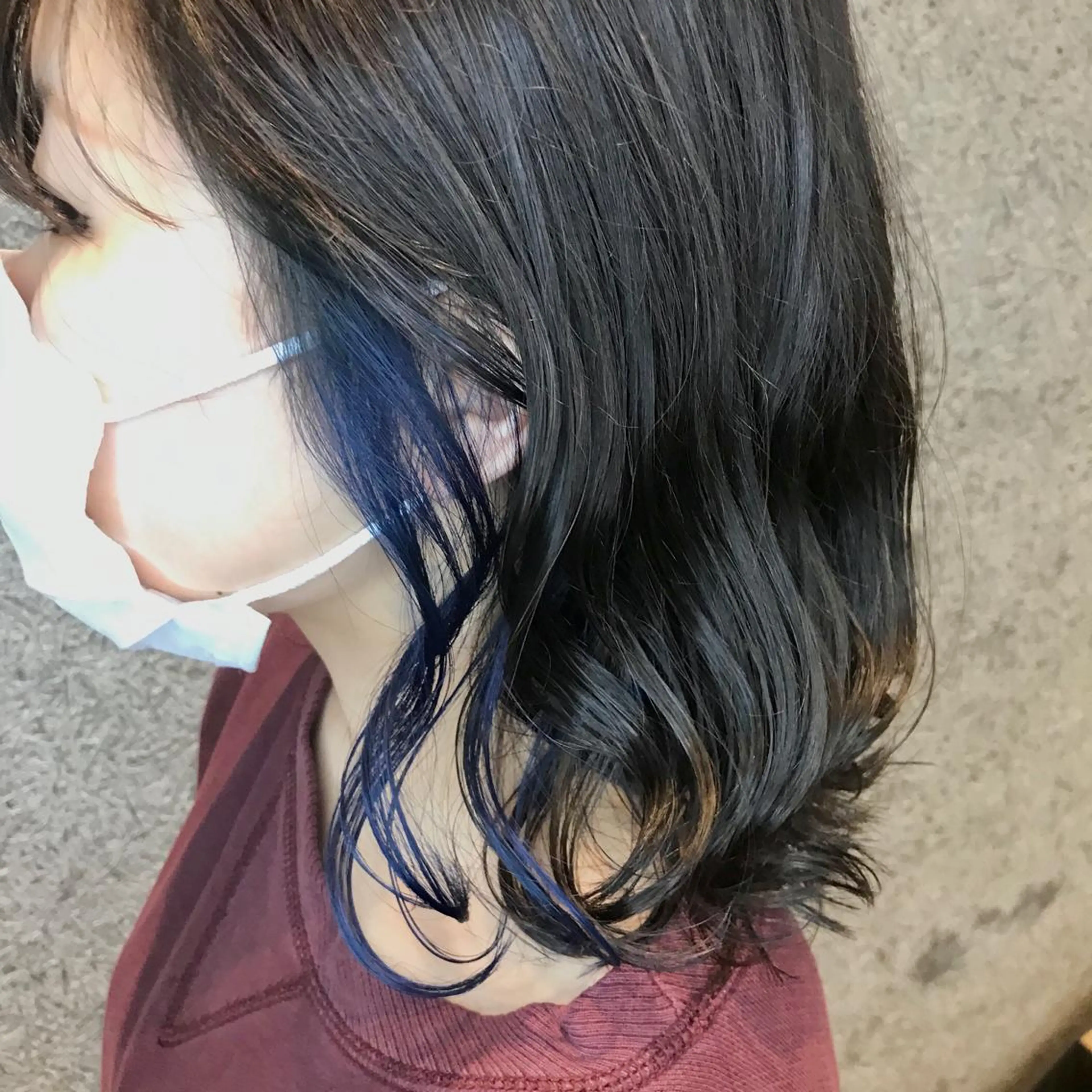 ミディアム カラー うるツヤハイトーン✨ /西川郁巳のヘアスタイル