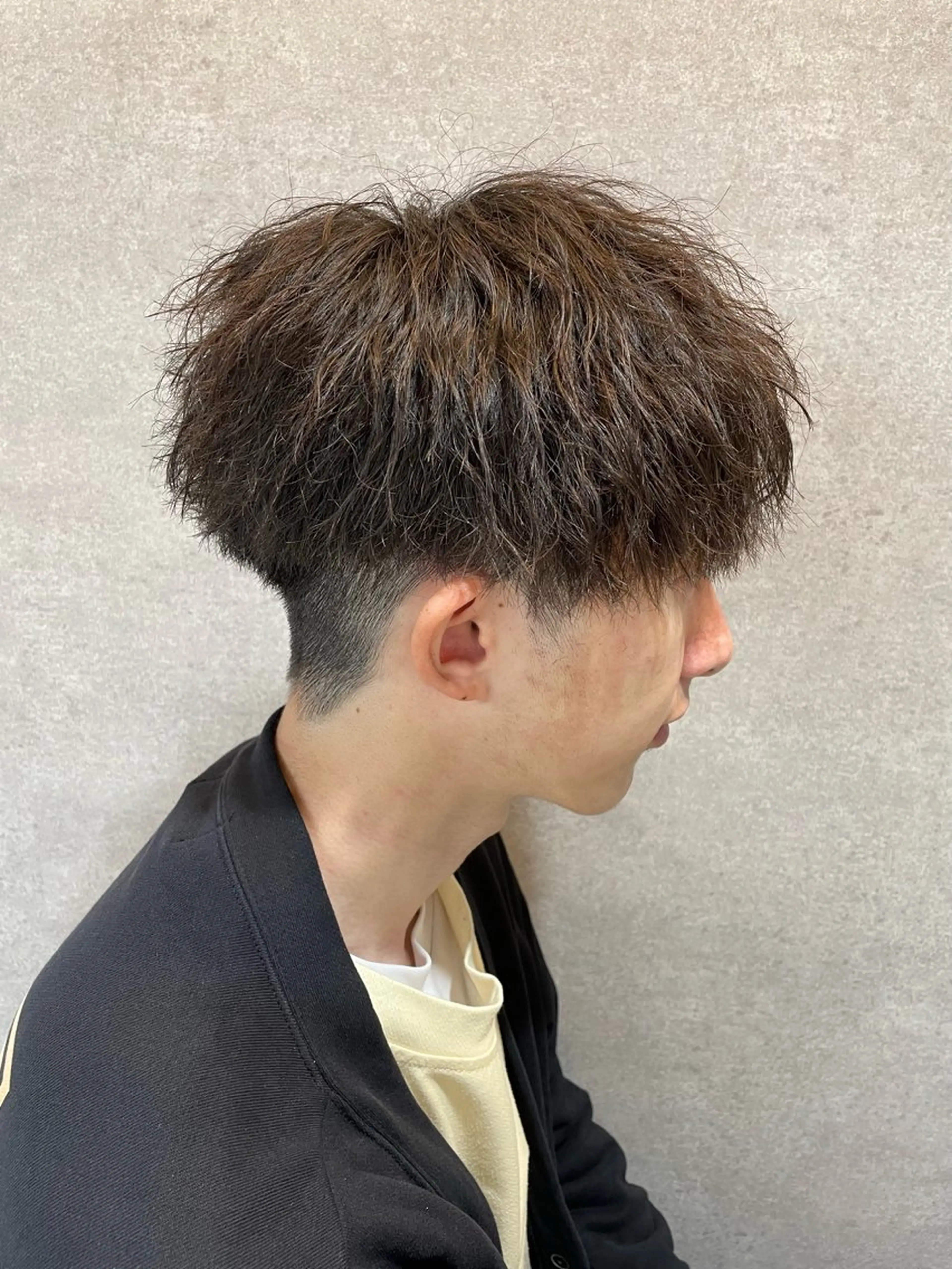 パーマ メンズ カット パーマ 🌟あゆ🌟 女子ウケスタイルのヘアスタイル