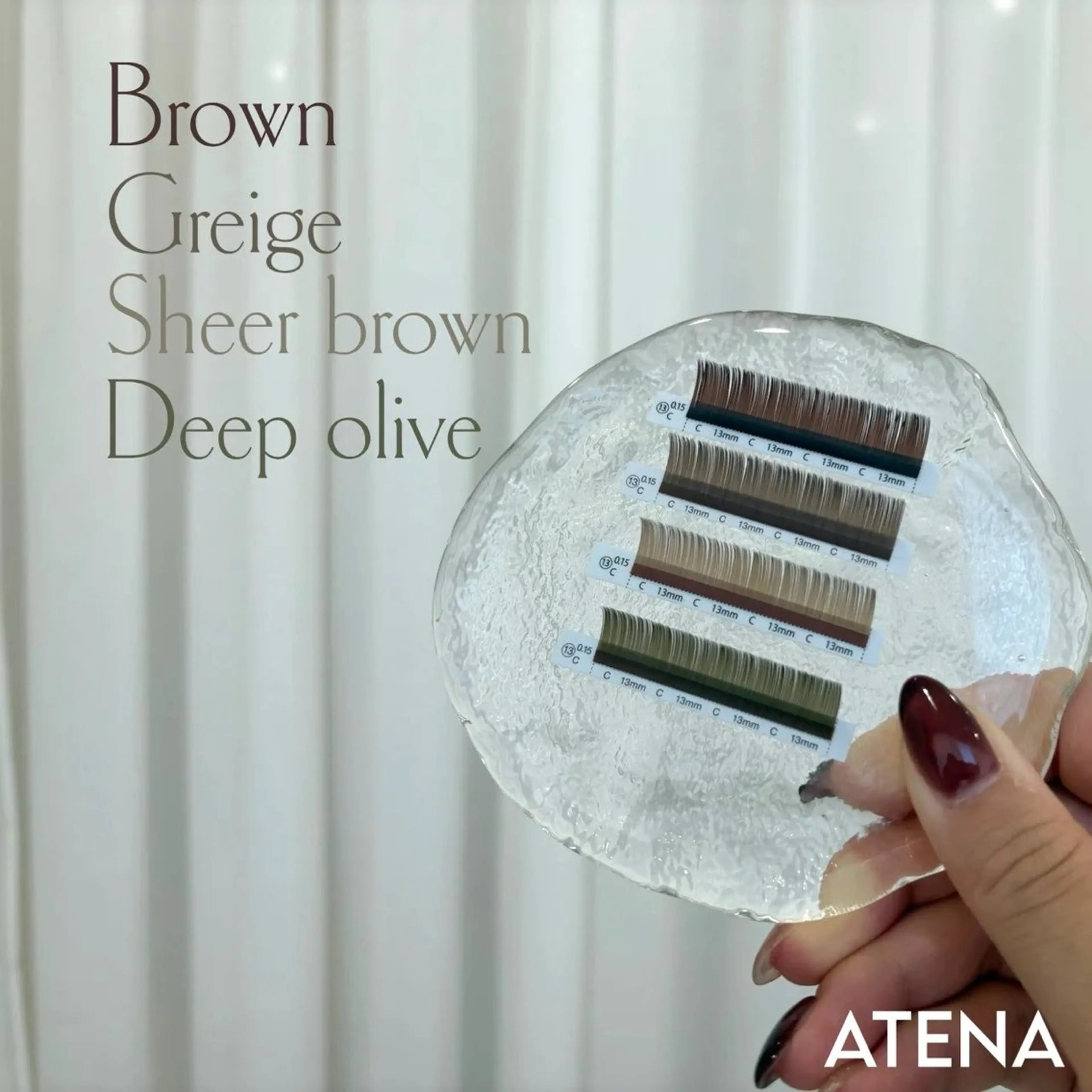 マツエク・マツパ マツエク ATENA MINAMIのマツエク・マツパデザイン