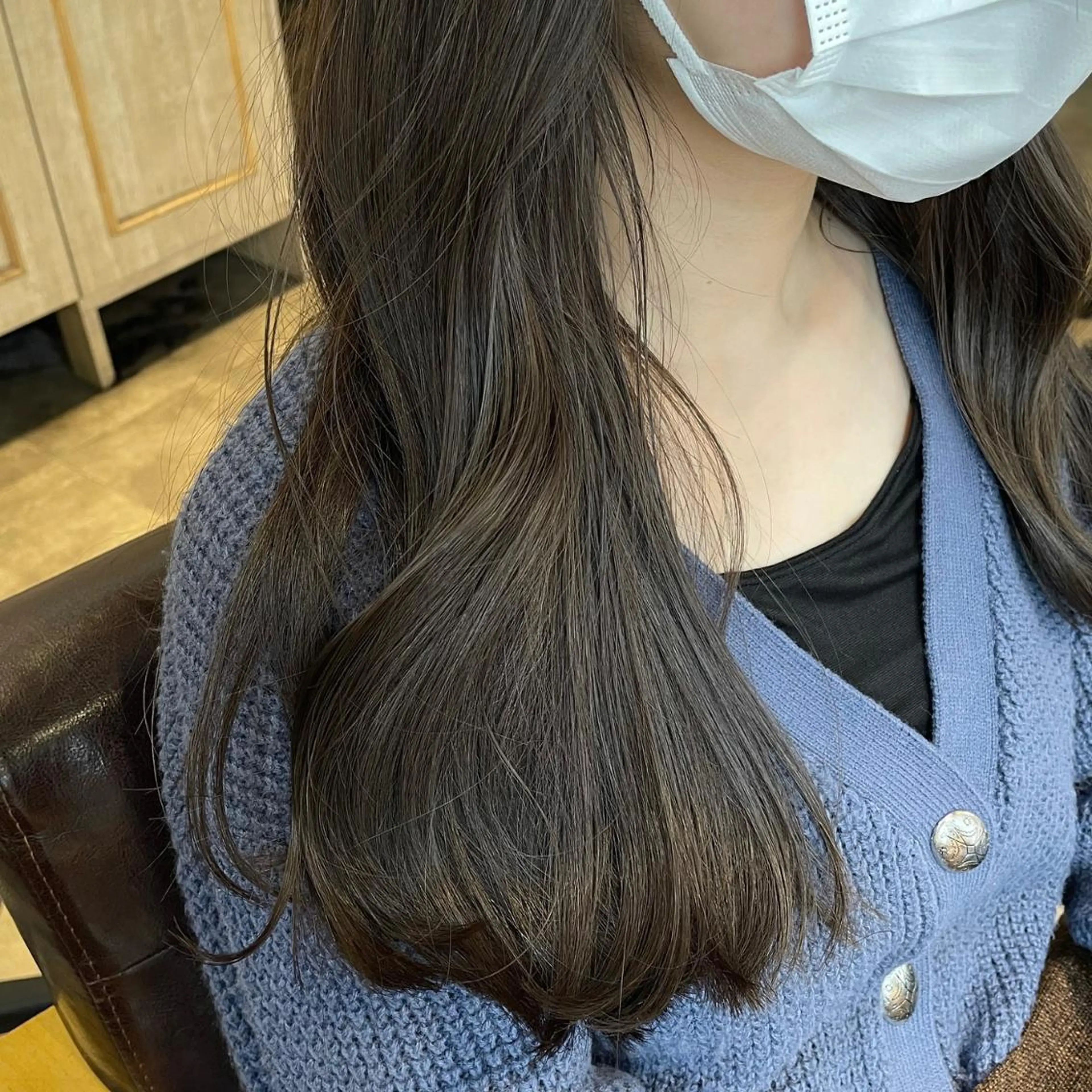 ロング カラー カット ヘアカラー TRENCH　相澤 果歩のヘアスタイル