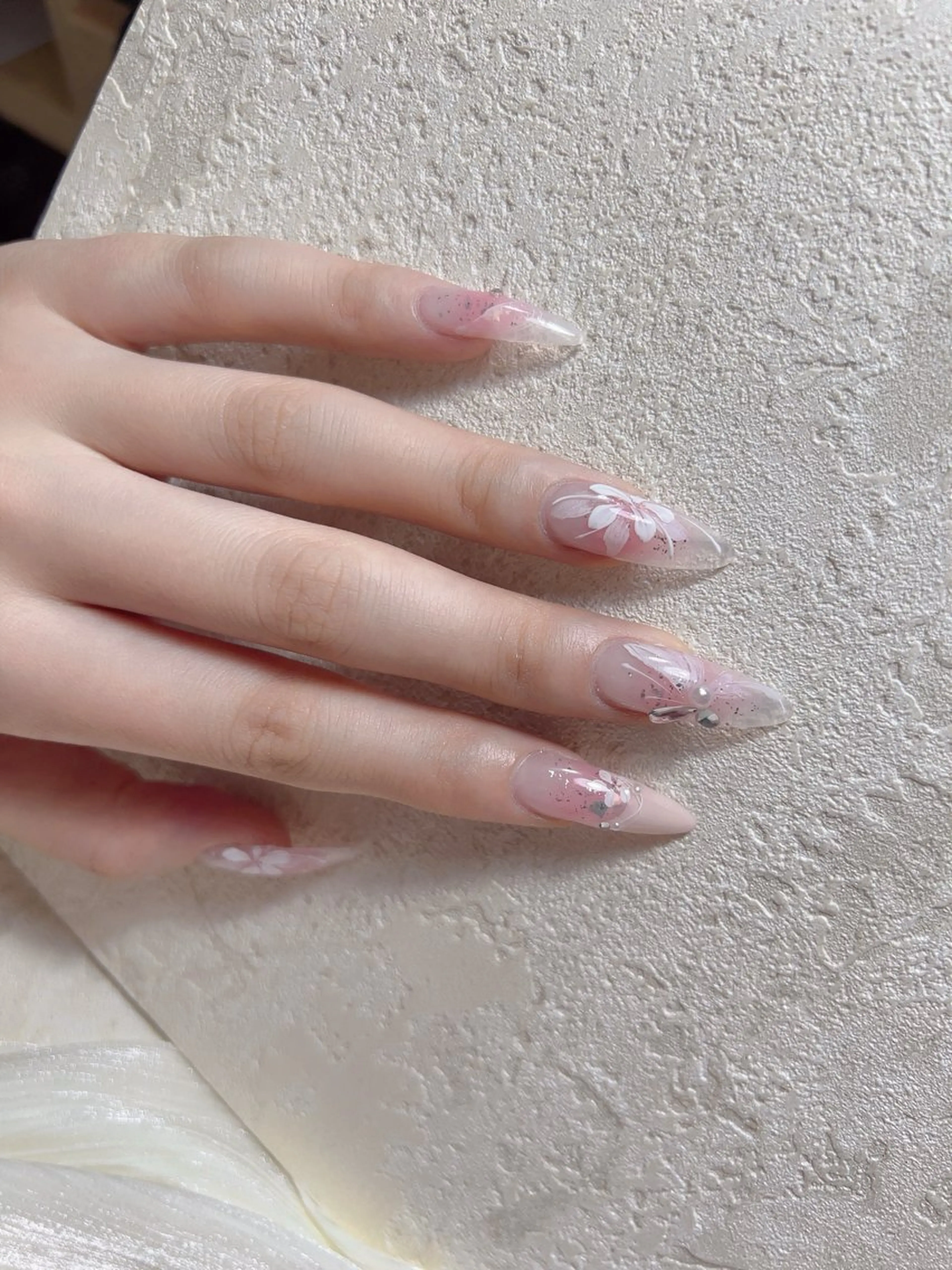ネイル ハンドネイル ハンドケア 🎀Pink ピンク🎀のネイルデザイン