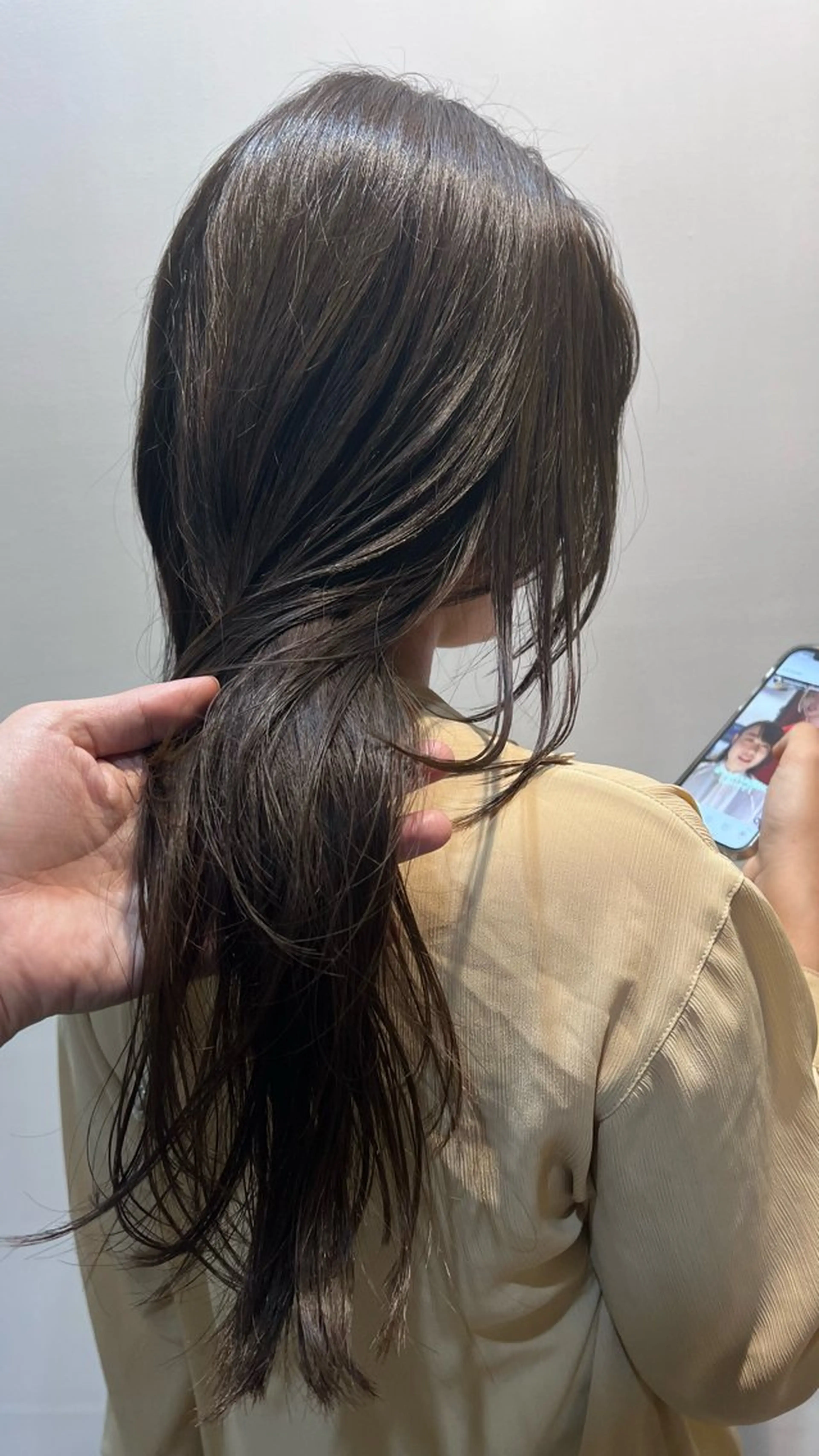 ロング ダン/メンズ/ 顔周り×透明感カラーのヘアスタイル