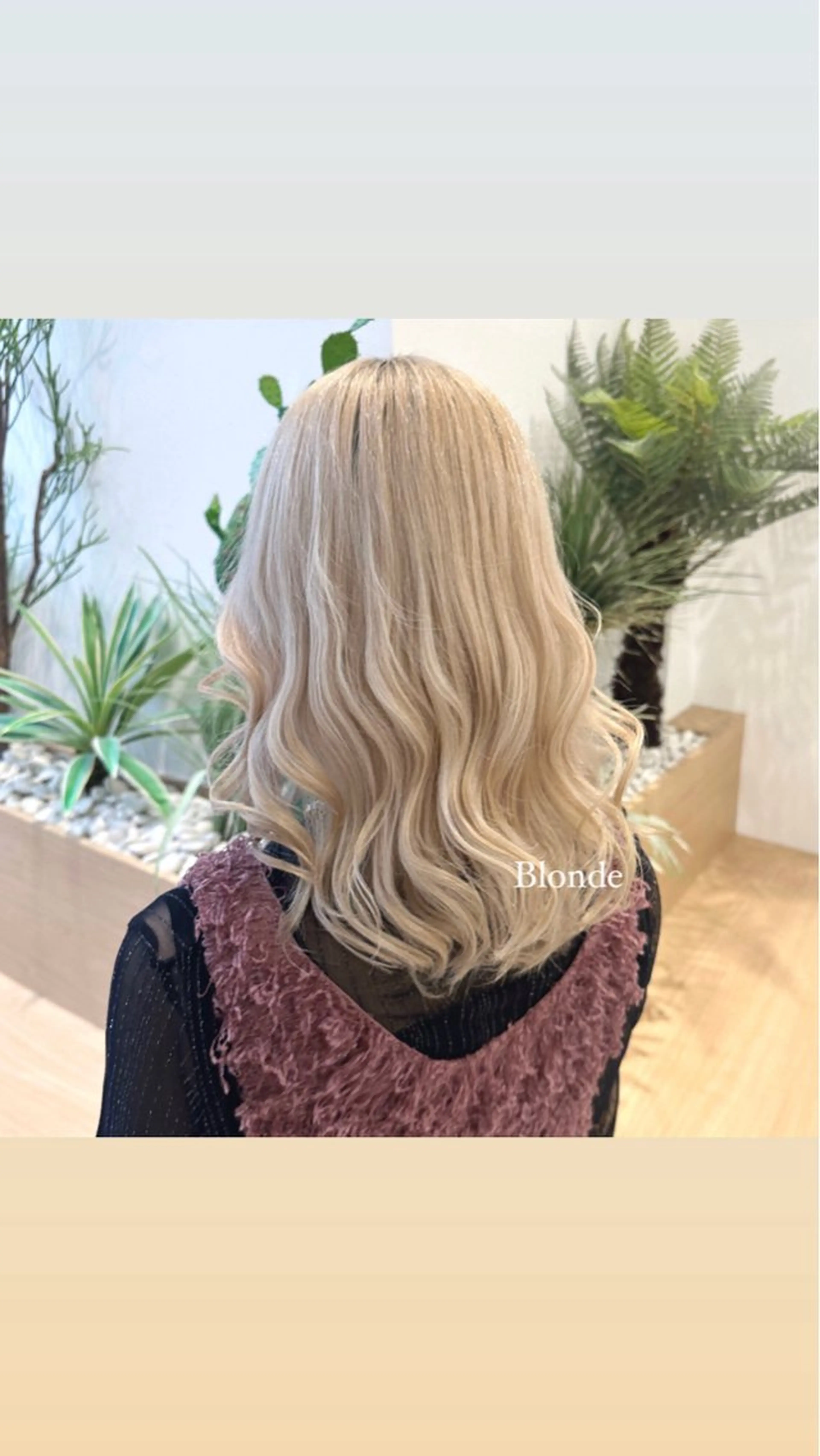 セミロング カラー nanami ¦髪質改善¦レイヤーのヘアスタイル