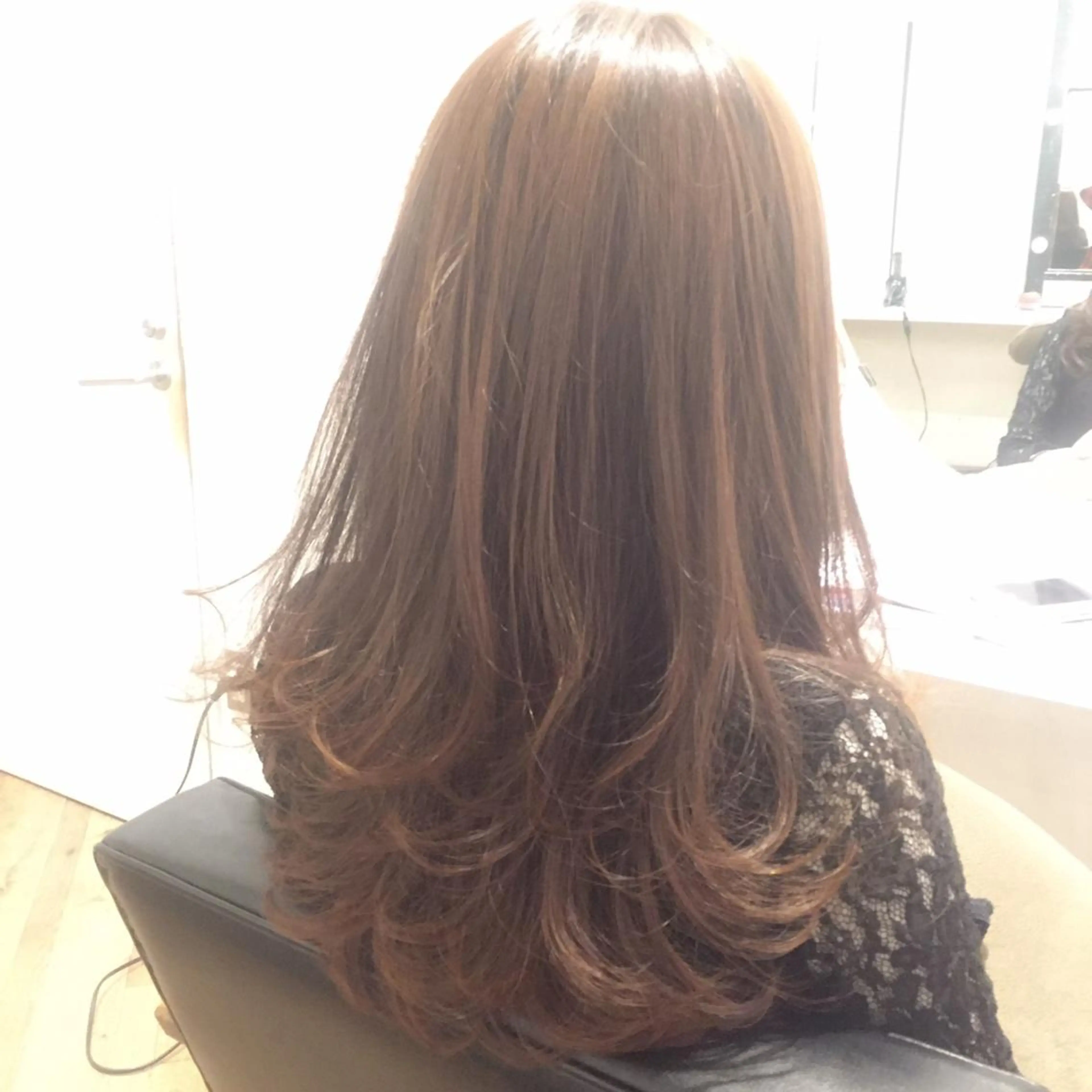 ショート ミディアム セミロング ロング カラー パーマ 透明感カラー グレージュ デザインカット ロング ストレートパーマ 代官山/恵比寿所属・髪質改善/縮毛矯正 専門 代官山/恵比寿のヘアスタイル