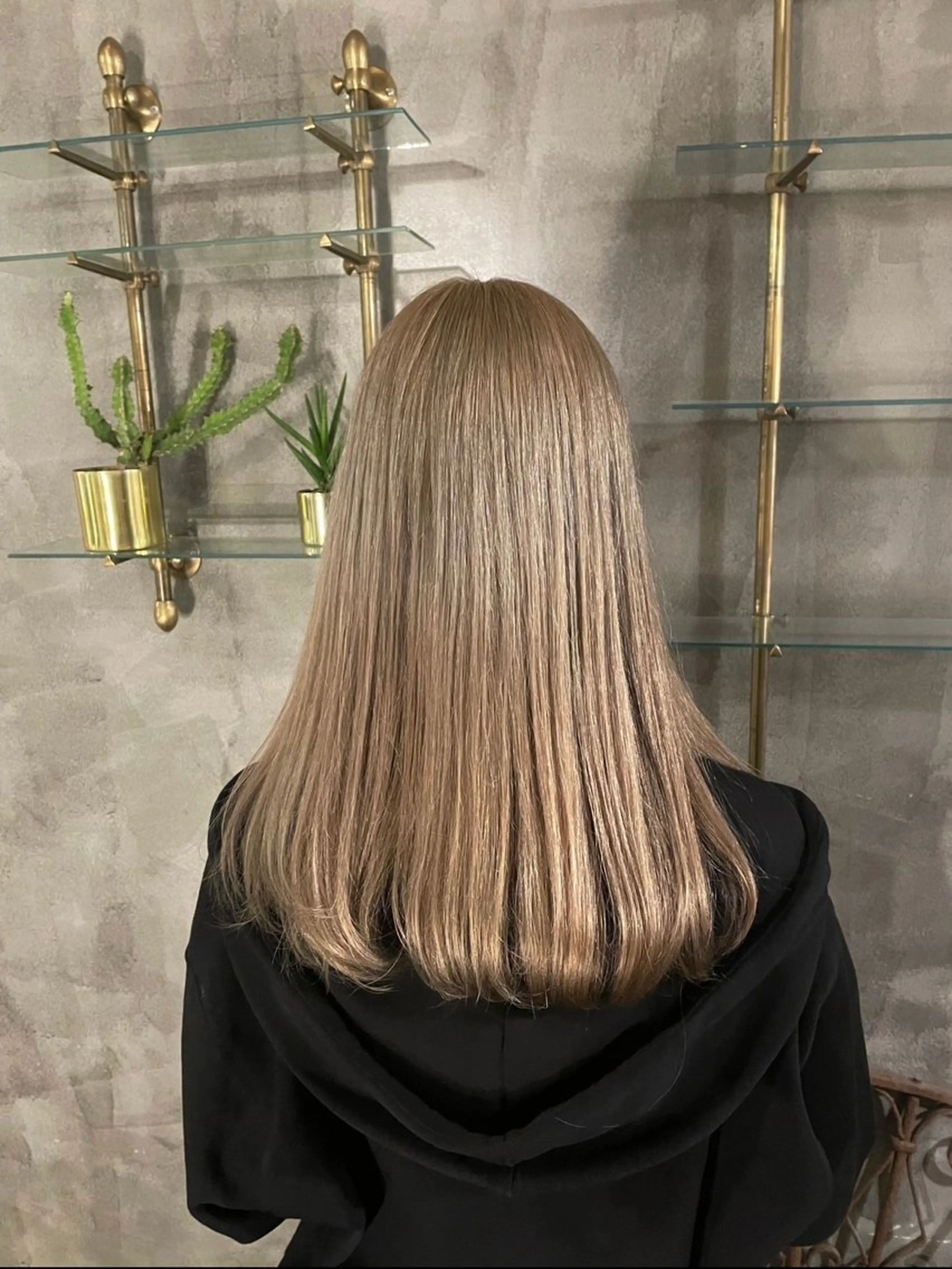 セミロング カラー カット ヘアカラー GO TODAY 原宿本店所属・🎁再現性を大事に /DAIKIのヘアスタイル