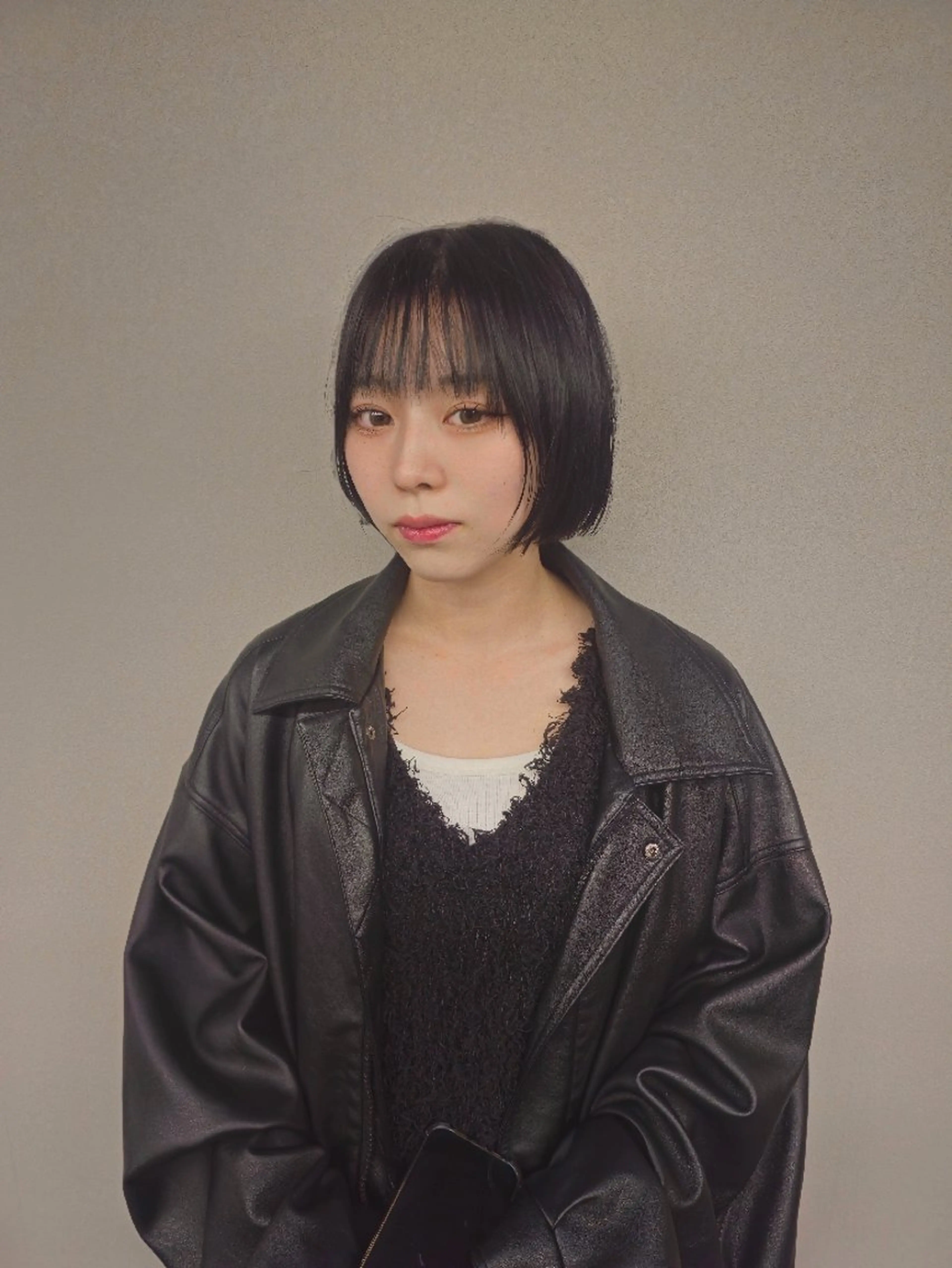 カラー セミロング カット ヘアカラー トリートメント 片岸 信征のヘアスタイル