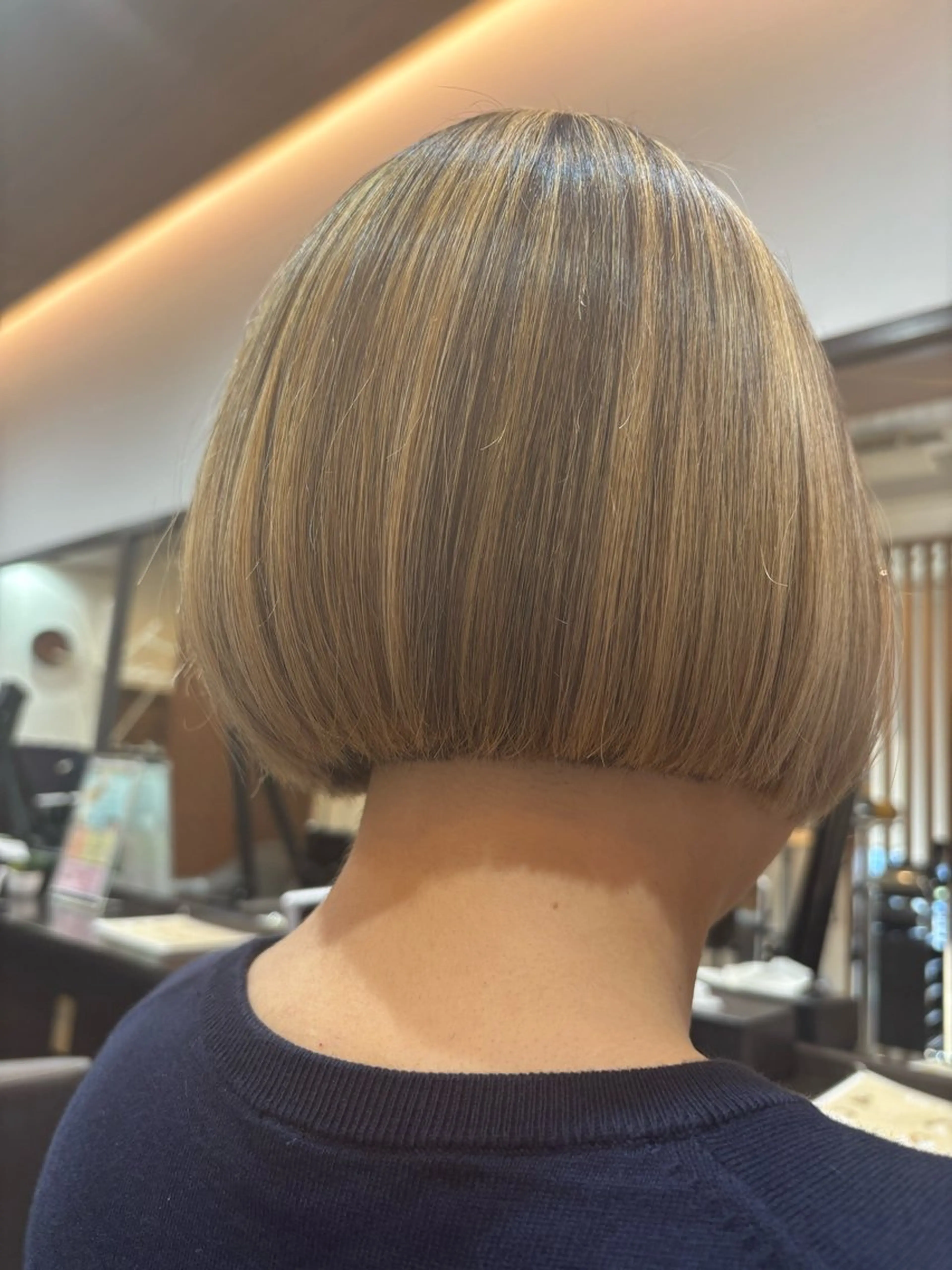 ショート 切りっぱなしボブ ボブ GRAND JETE所属・Kamiya Minamiのヘアスタイル